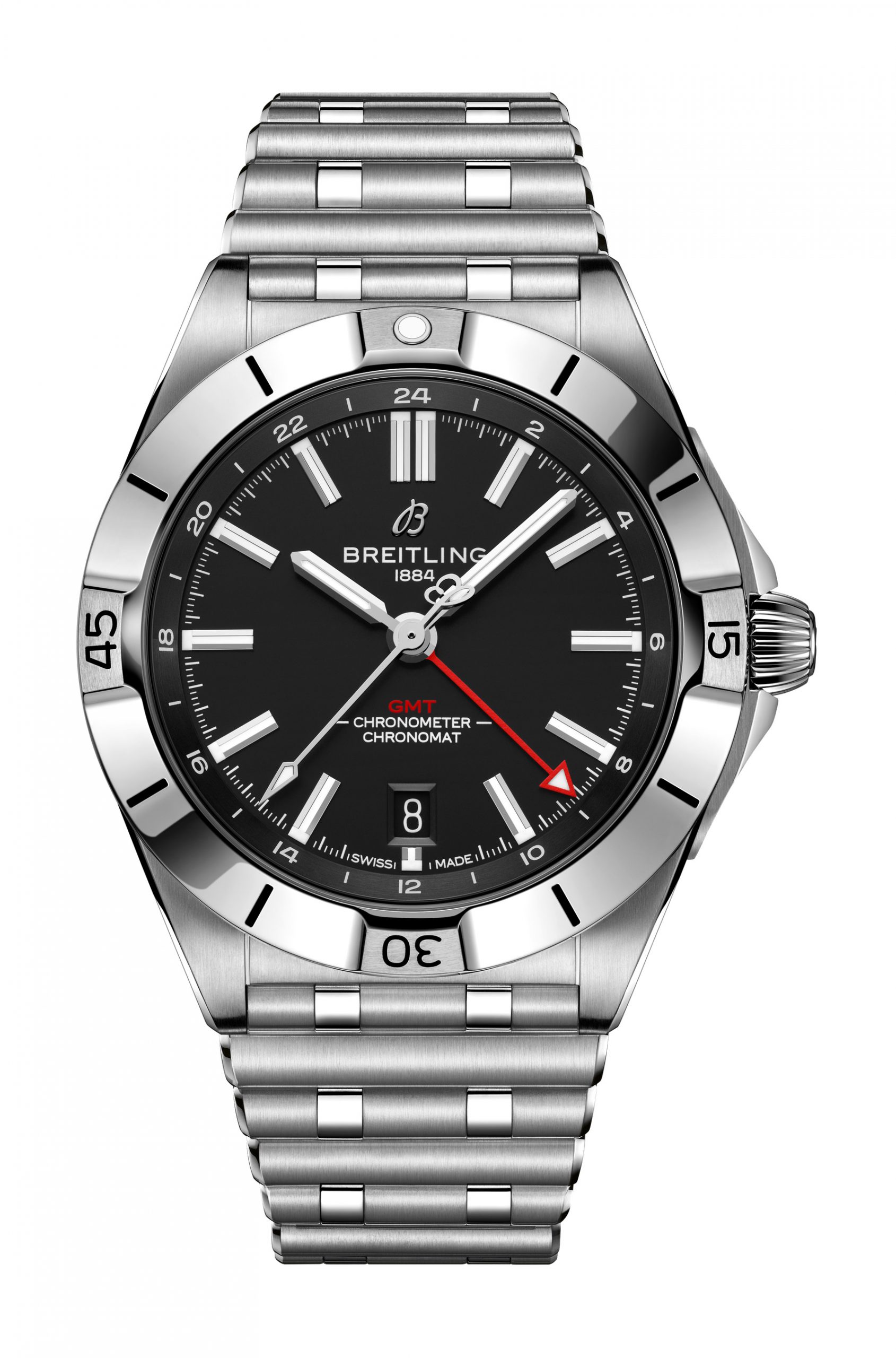 Breitling Chronomat Automatic GMT 40 luxury timepiece - detailed view