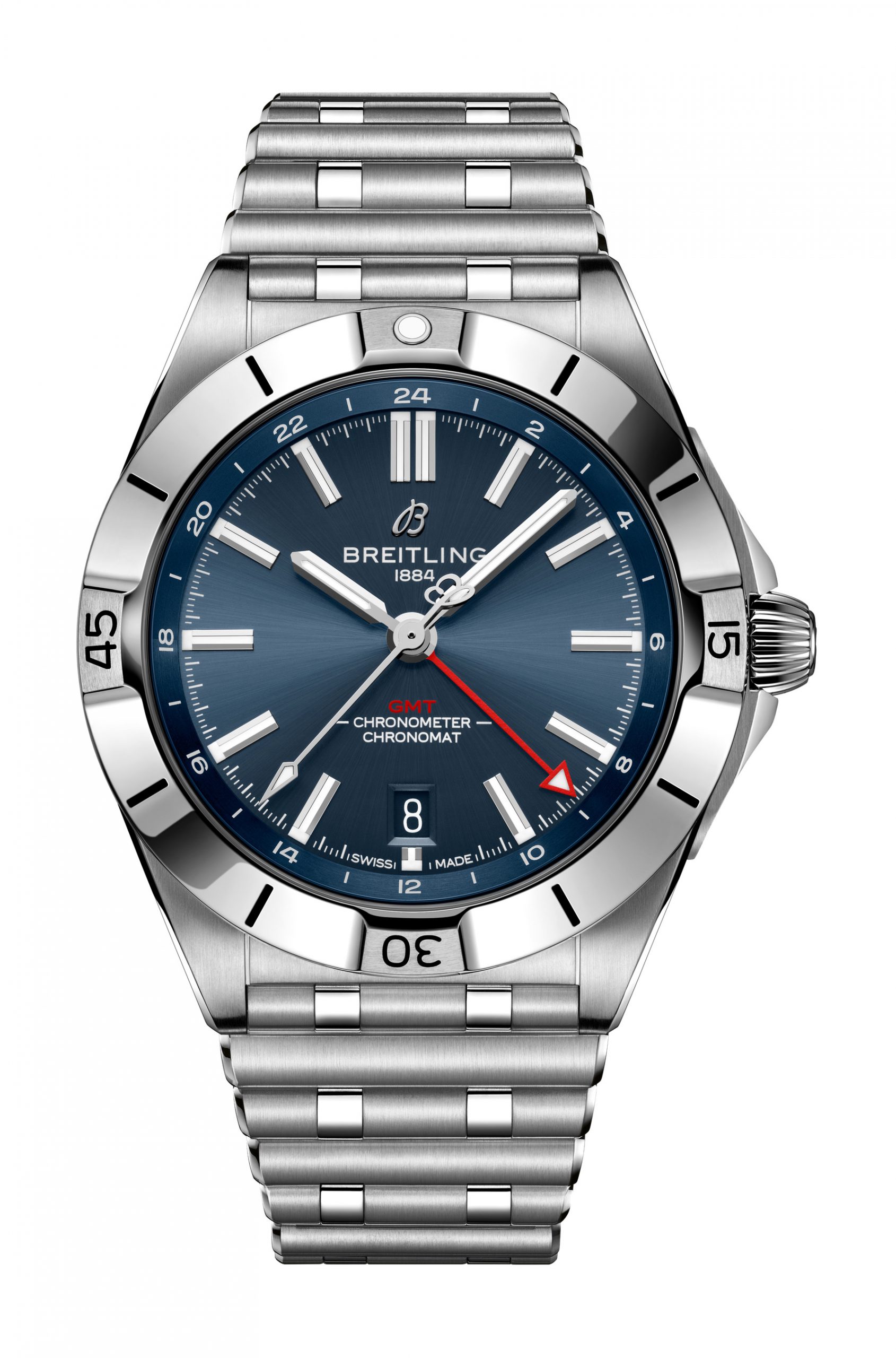 Breitling Chronomat Automatic GMT 40 luxury timepiece - detailed view