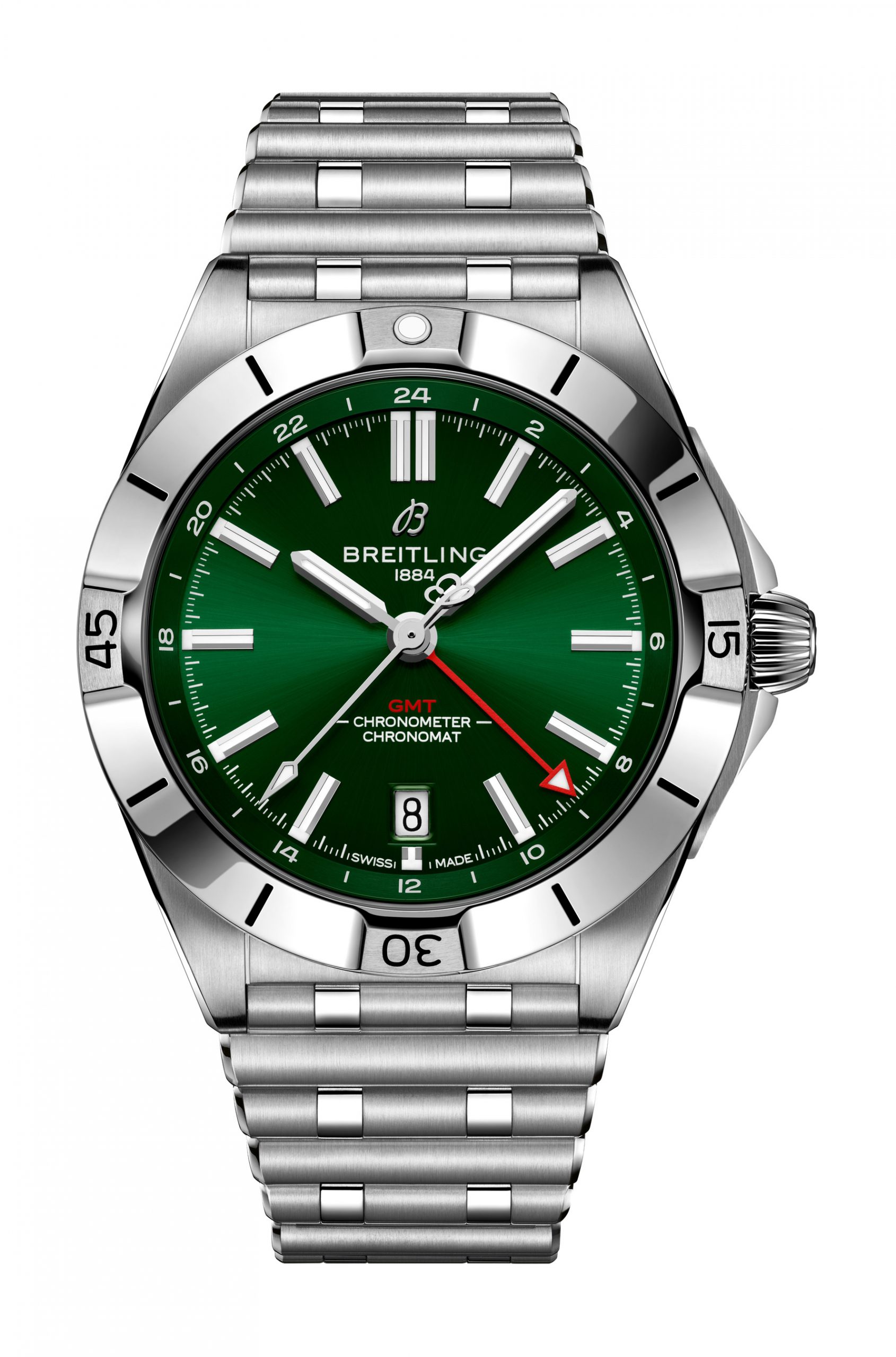 Breitling Chronomat Automatic GMT 40 luxury timepiece - detailed view