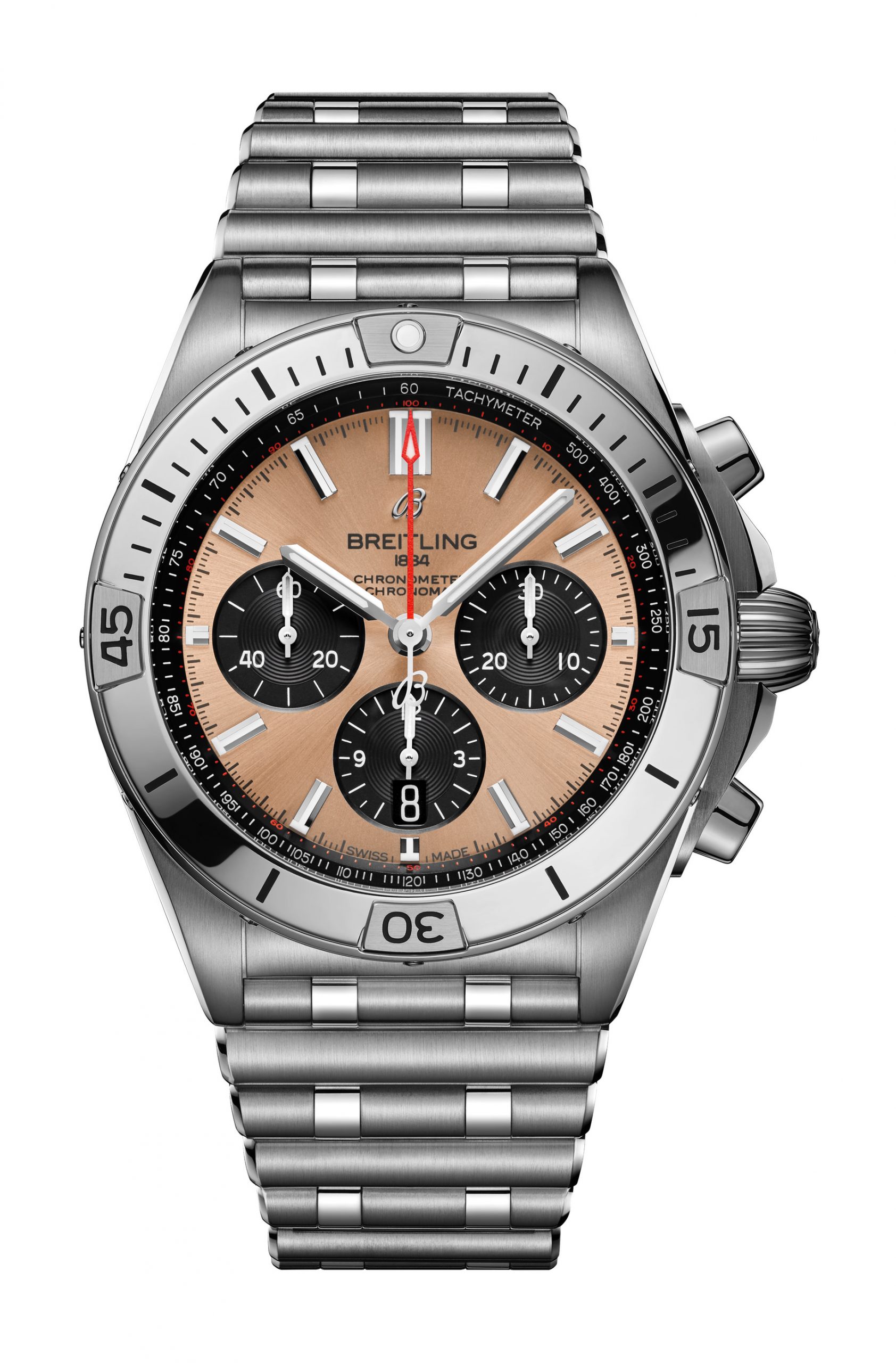 Breitling Chronomat B01 42 luxury timepiece - detailed view