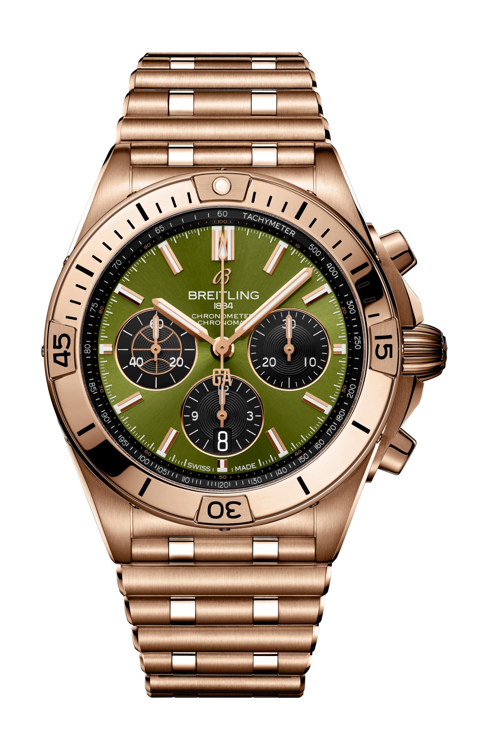 Breitling Chronomat B01 42 Giannis Antetokounmpo luxury timepiece - detailed view