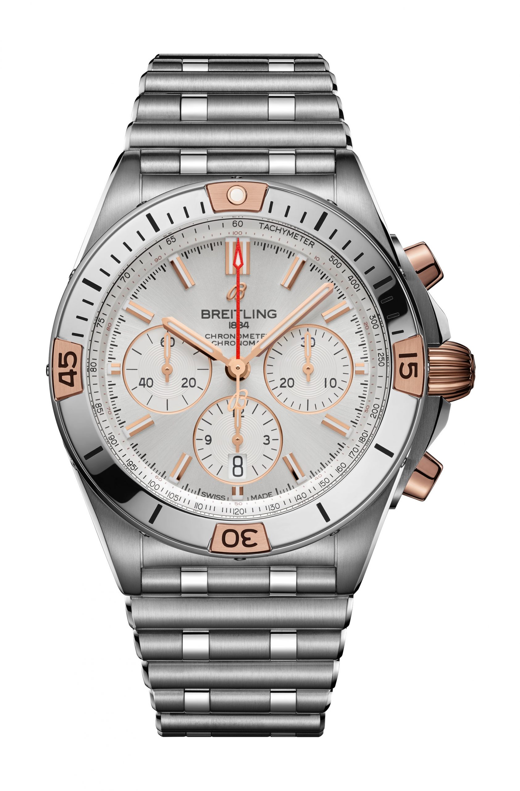 Breitling Chronomat B01 42 luxury timepiece - detailed view