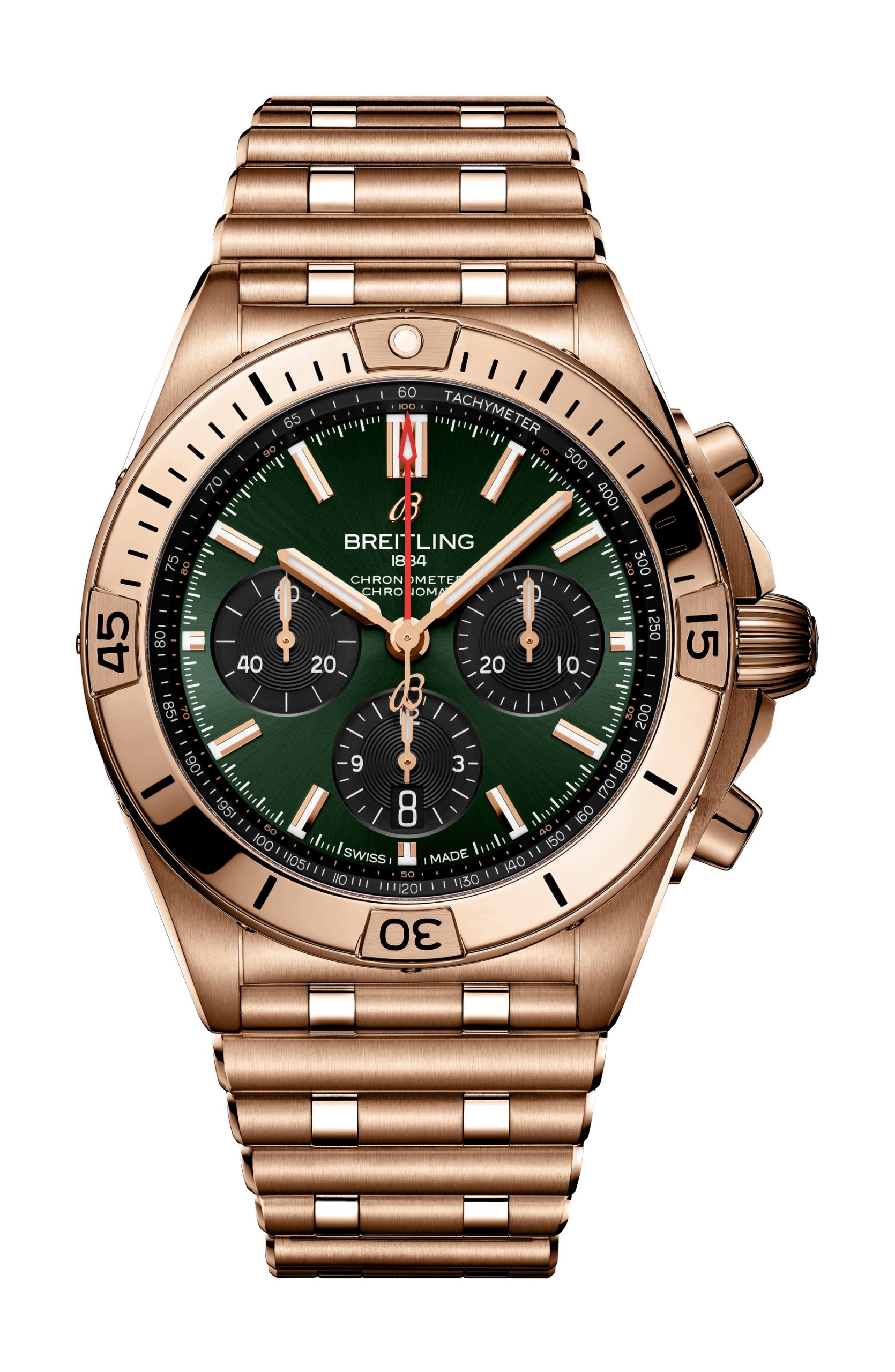 Breitling Chronomat B01 42 luxury timepiece - detailed view
