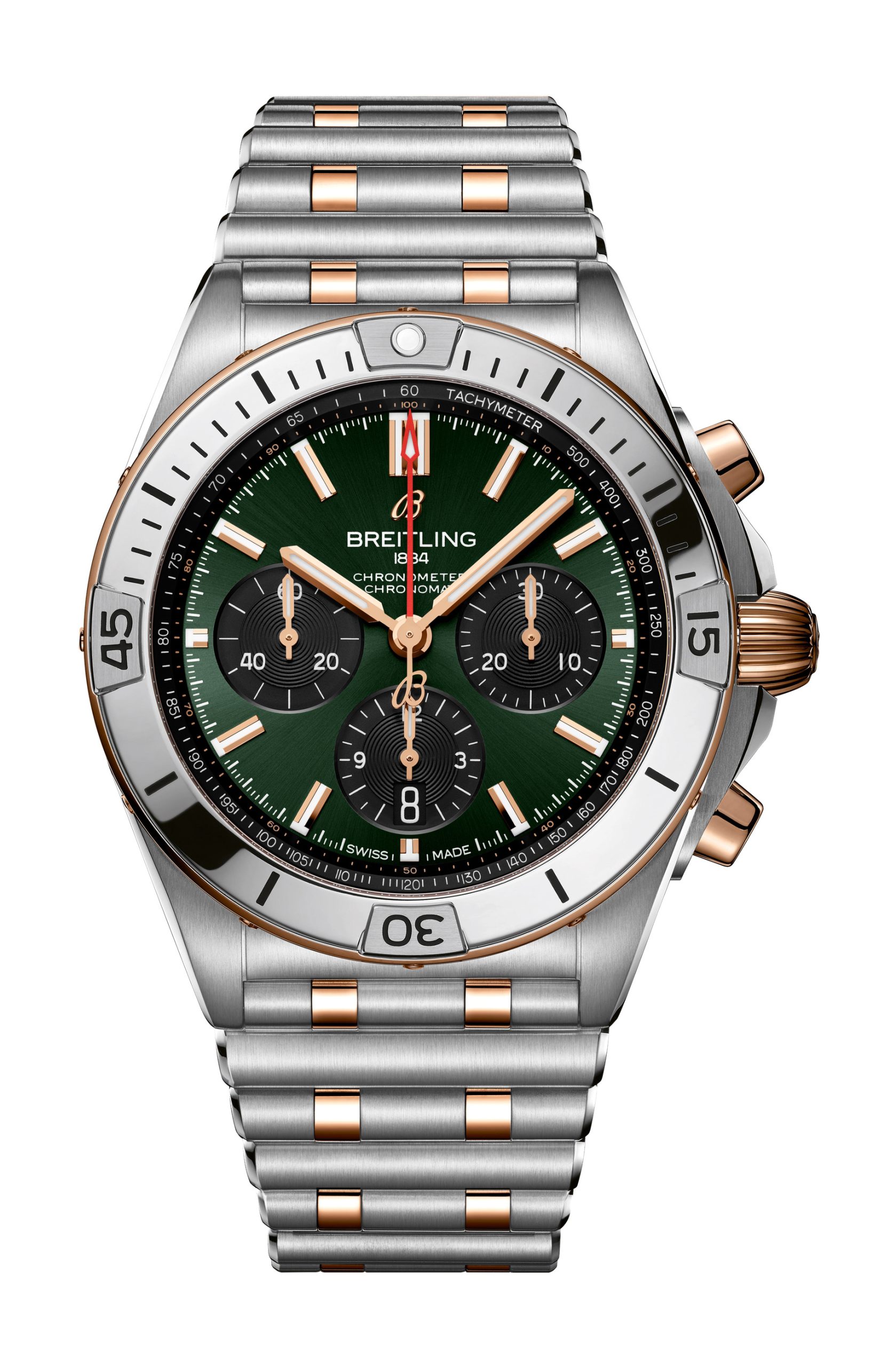 Breitling Chronomat B01 42 luxury timepiece - detailed view
