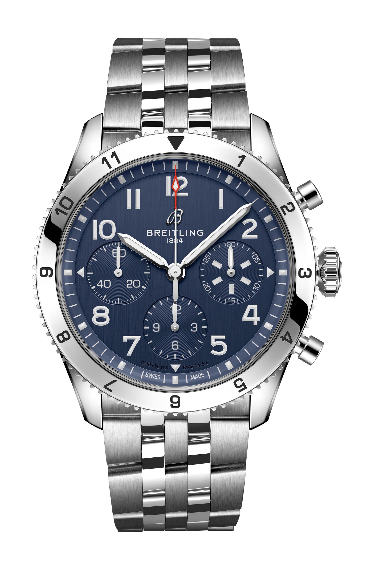 Breitling Classic AVI Chronograph 42 Tribute to Vought F4U Corsair luxury timepiece - detailed view