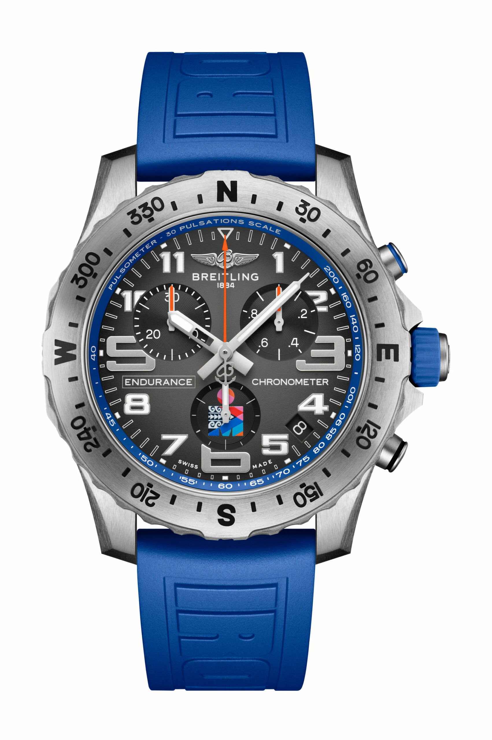 Breitling Endurance Pro 44 Ironman® 70.3 World Championship luxury timepiece - detailed view