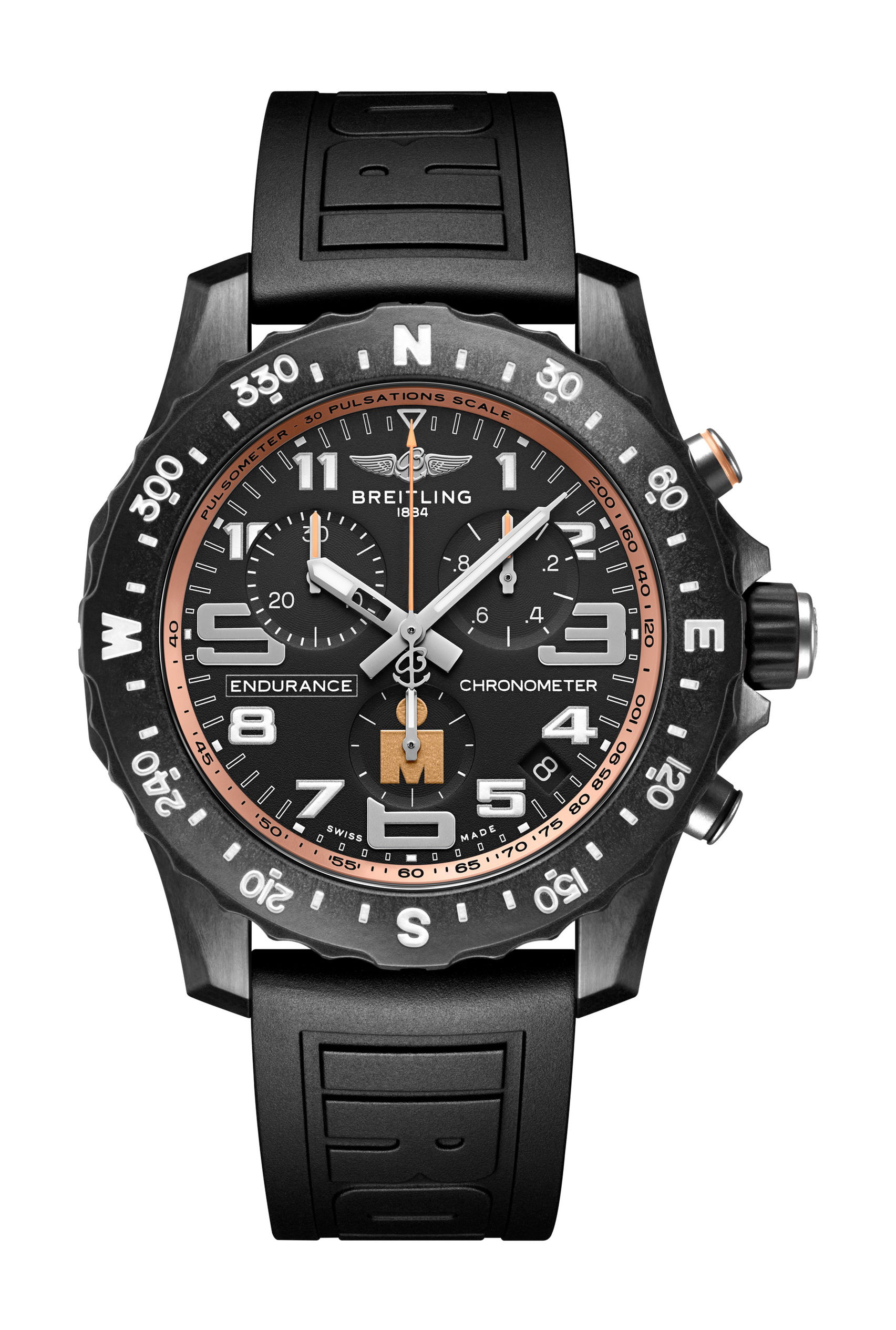 Breitling Endurance Pro Ironman Finisher luxury timepiece - detailed view