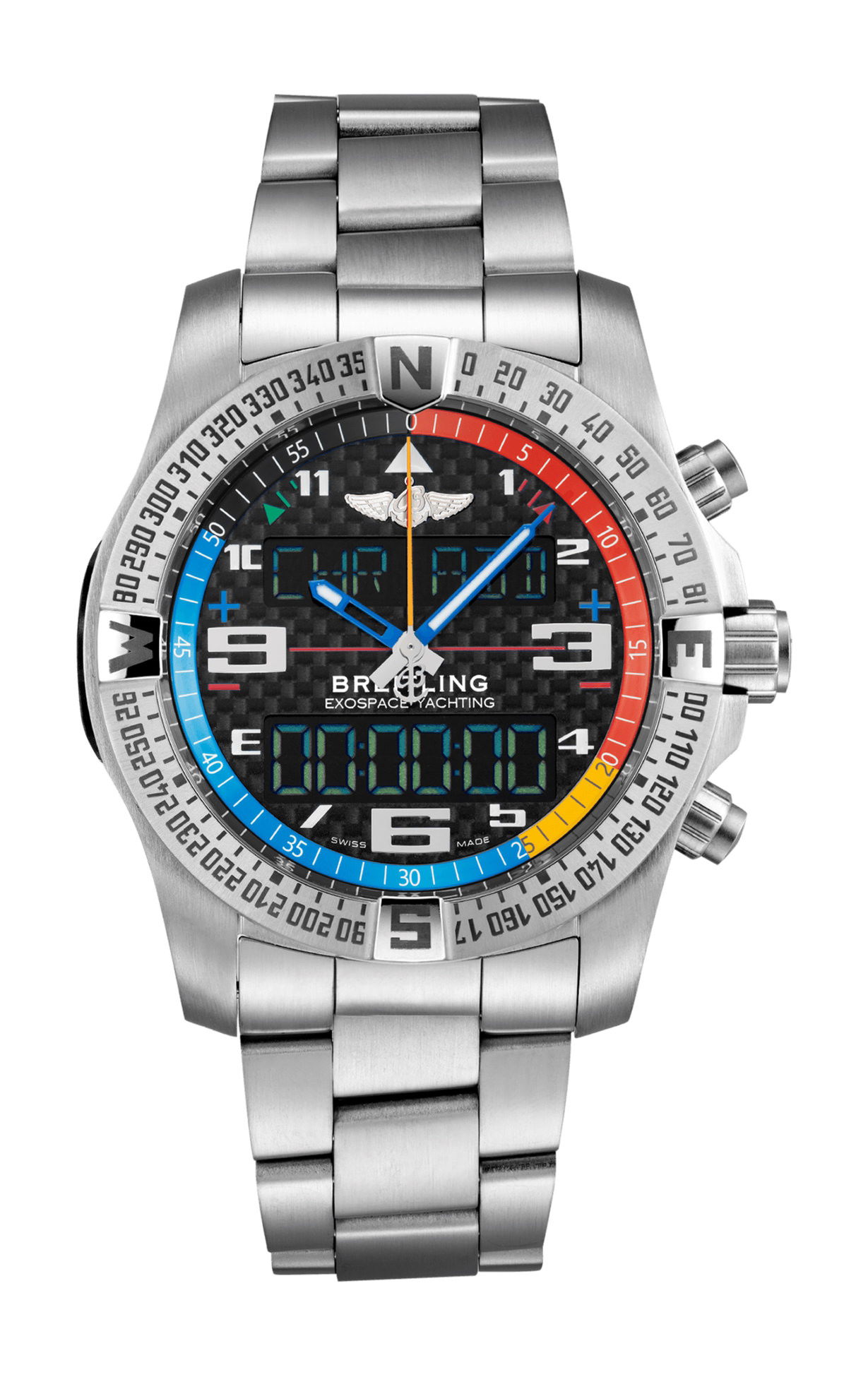 Breitling Exospace B55 Yachting luxury timepiece - detailed view