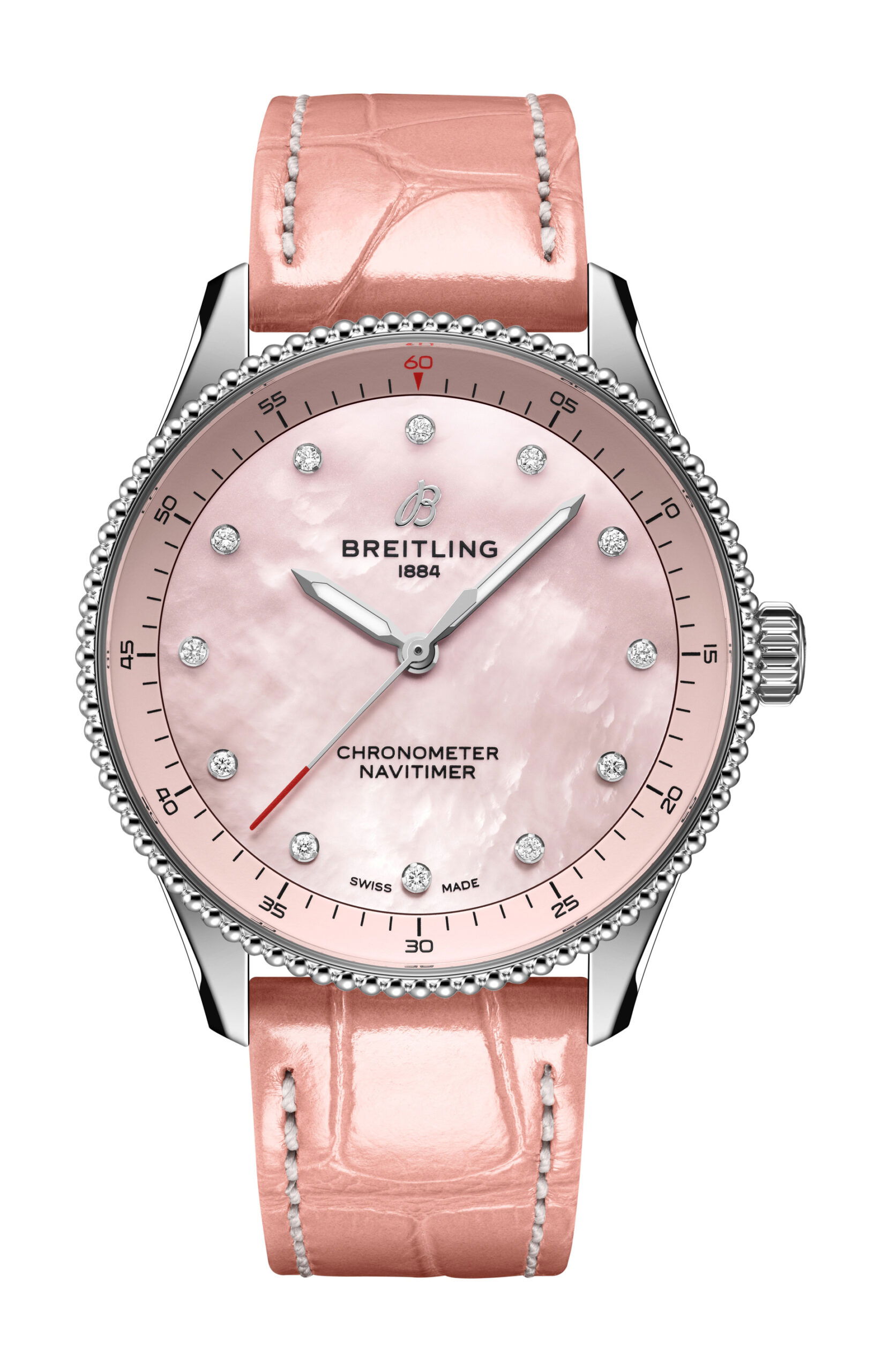 Breitling Navitimer 32 luxury timepiece - detailed view