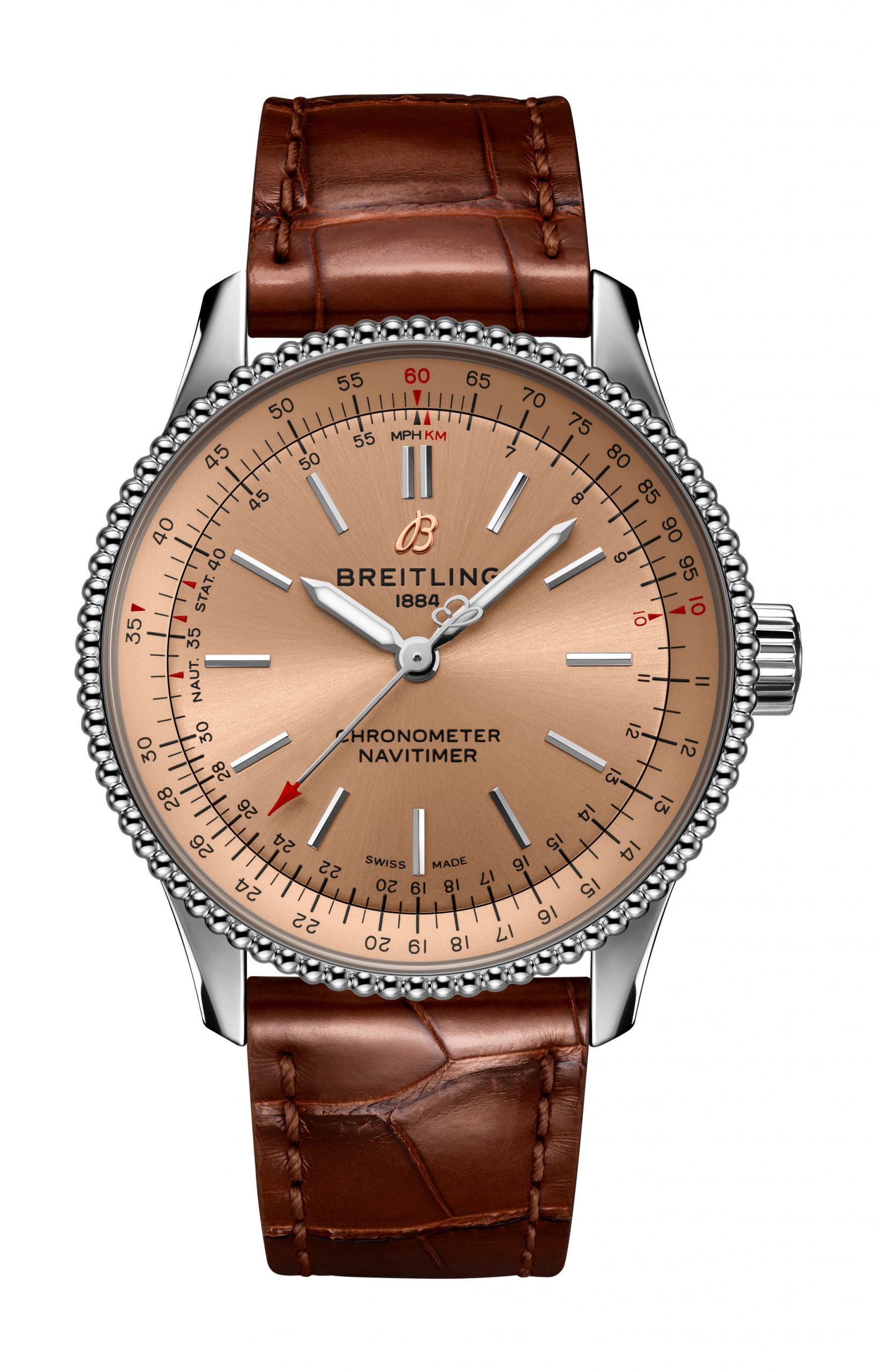 Breitling Navitimer Automatic 35 luxury timepiece - detailed view