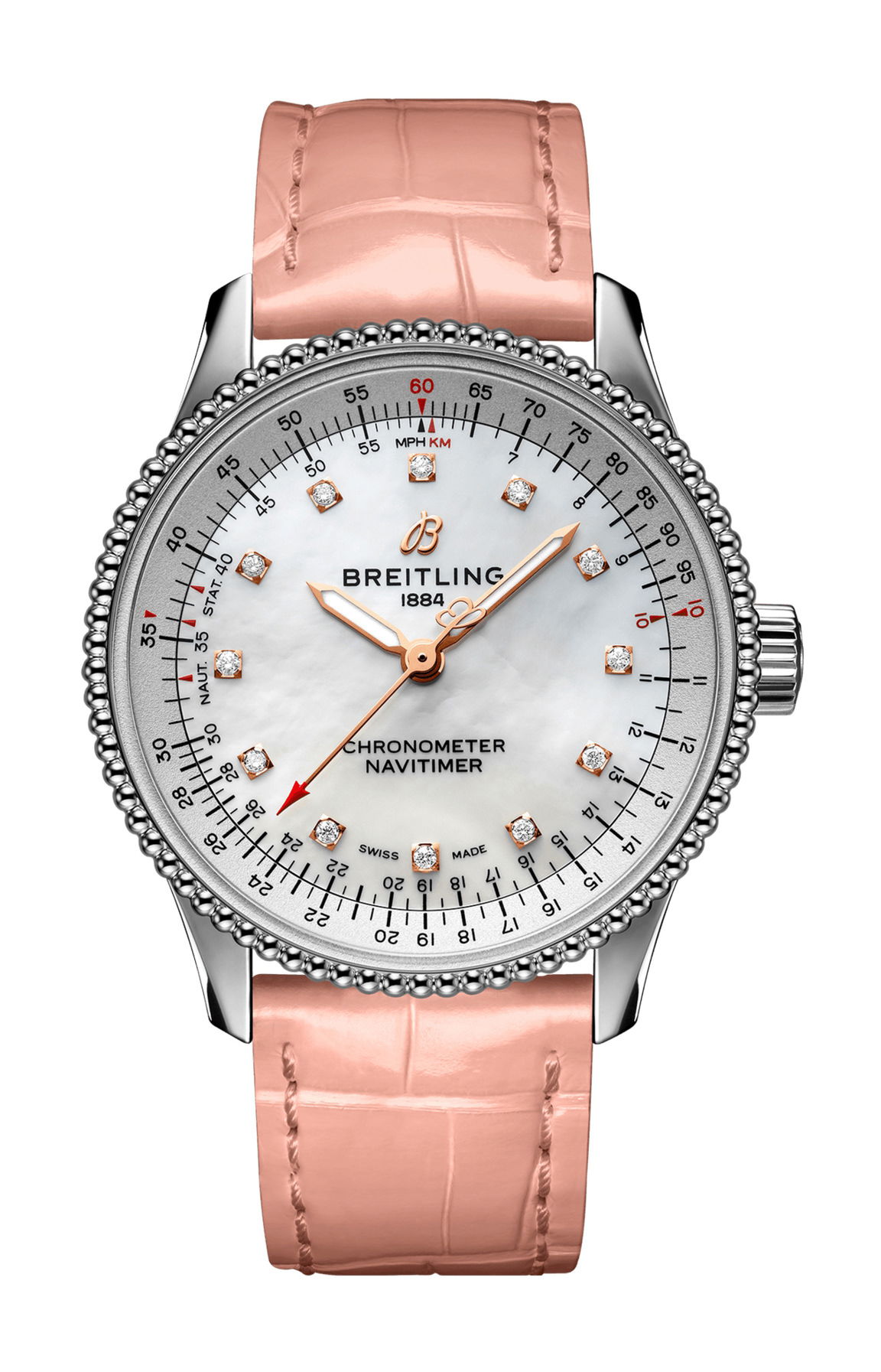 Breitling Navitimer Automatic 35 luxury timepiece - detailed view