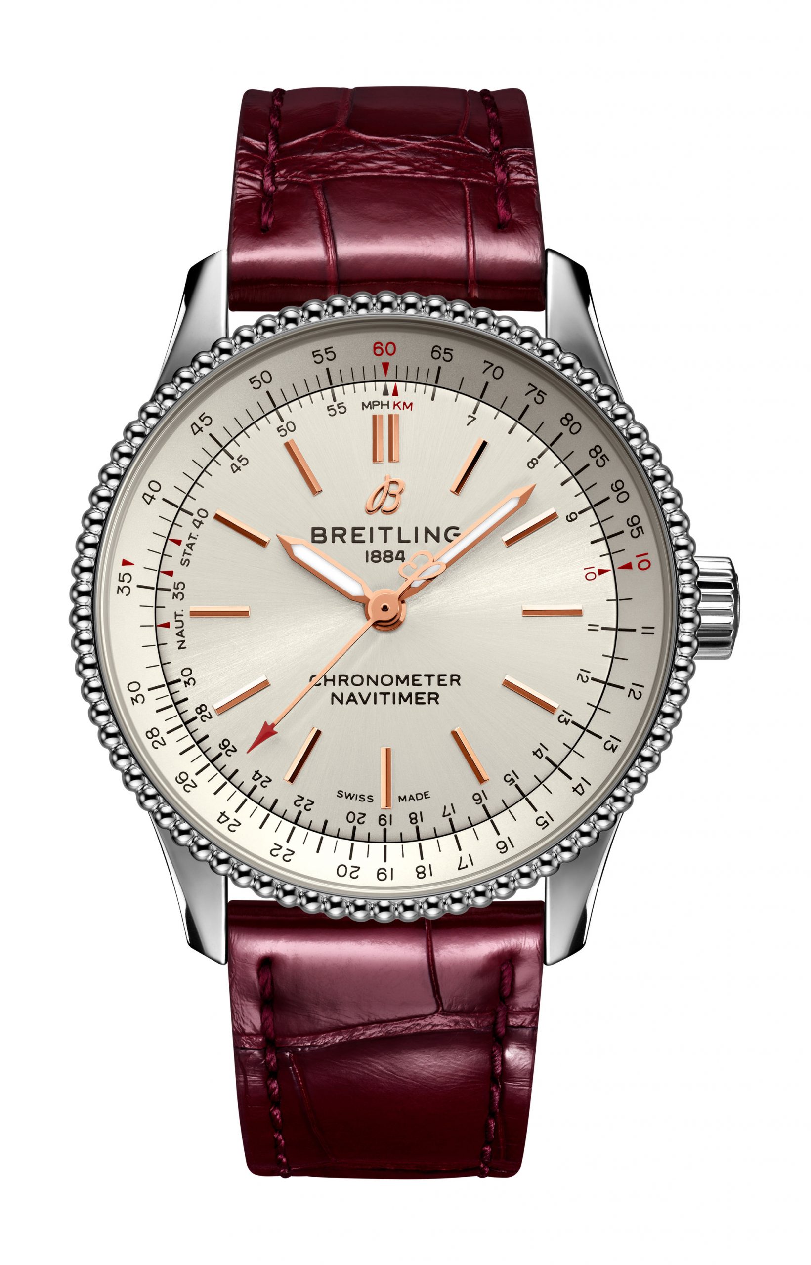 Breitling Navitimer Automatic 35 luxury timepiece - detailed view
