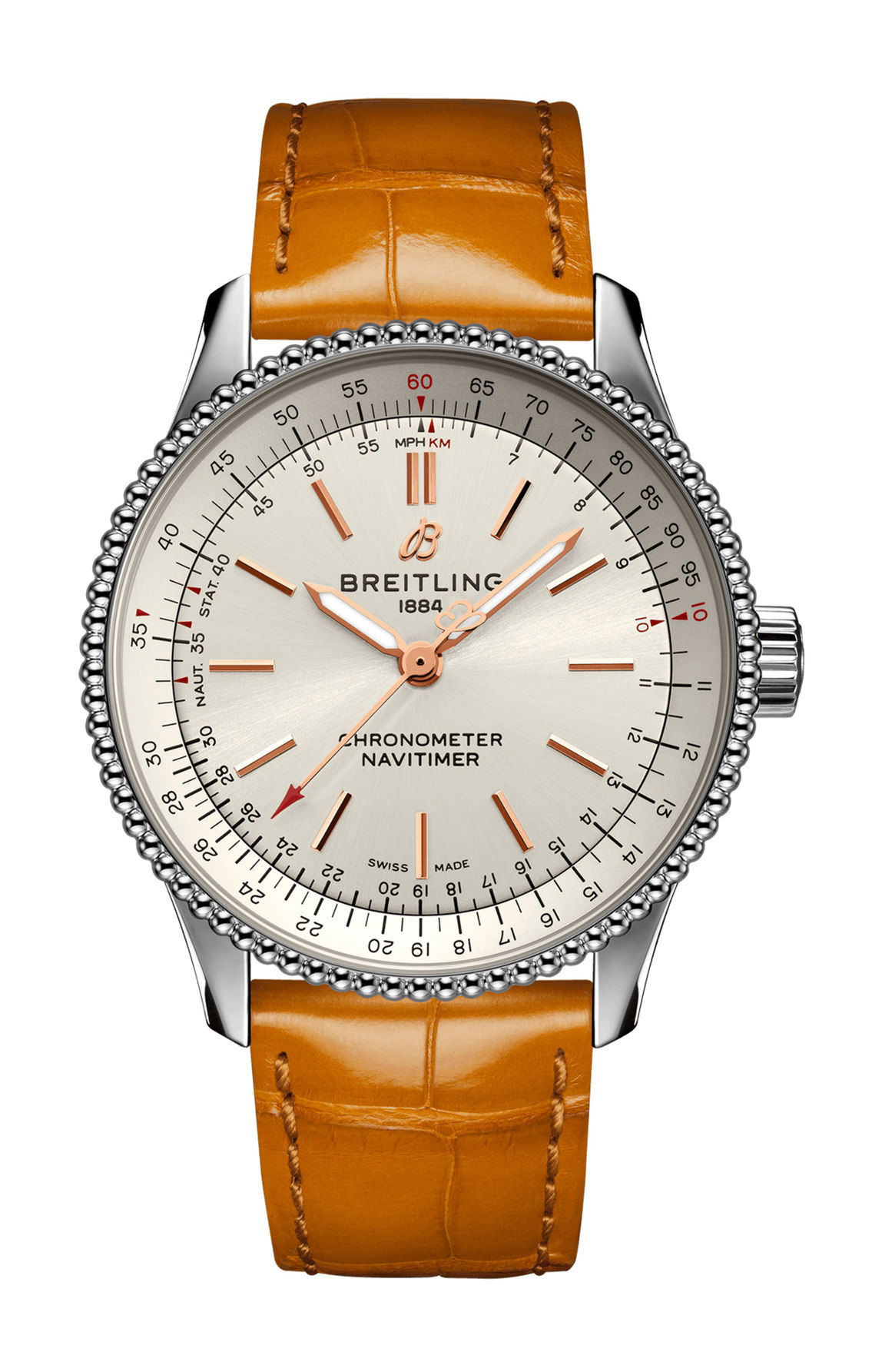 Breitling Navitimer Automatic 35 luxury timepiece - detailed view