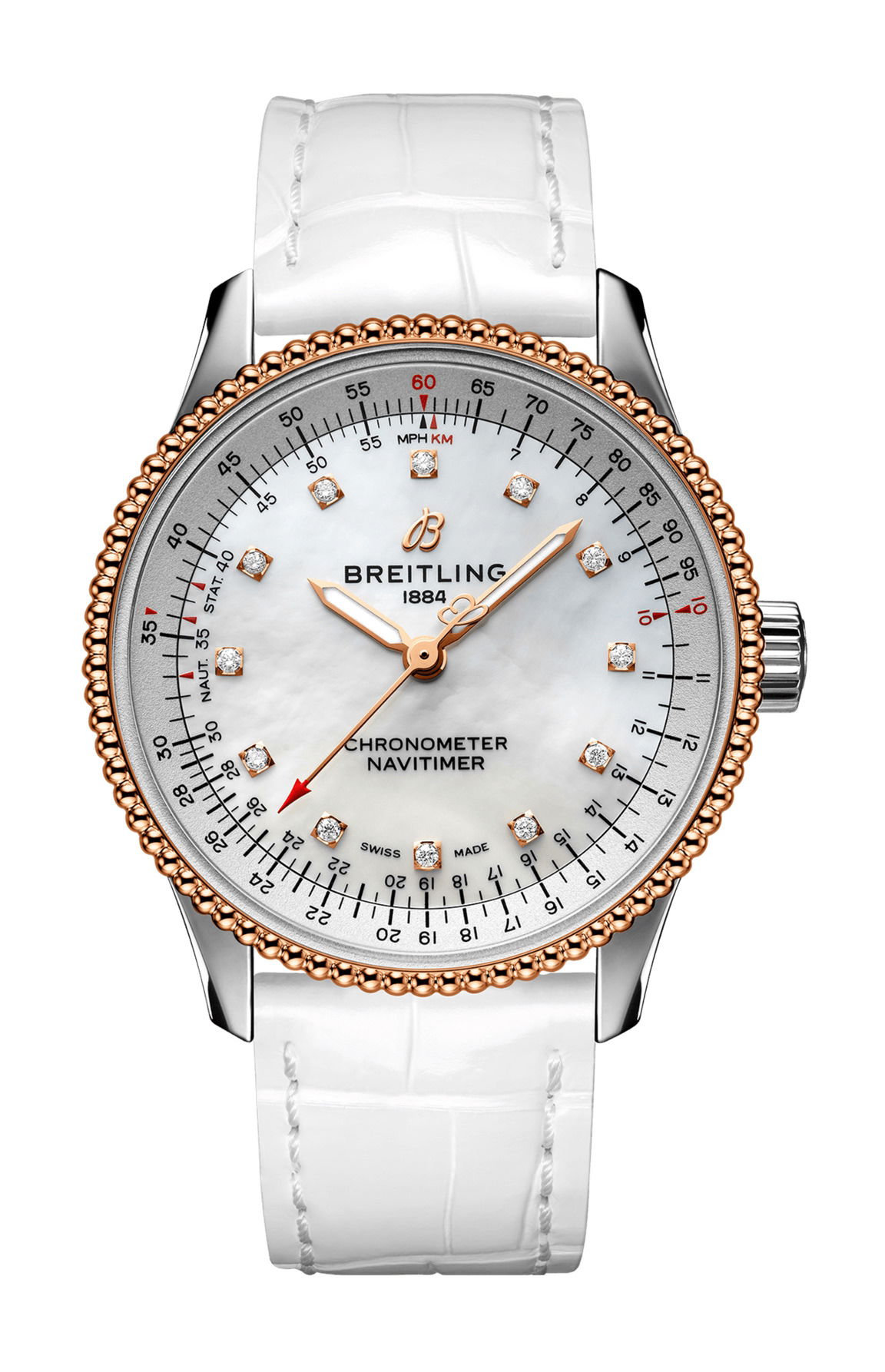 Breitling Navitimer Automatic 35 luxury timepiece - detailed view