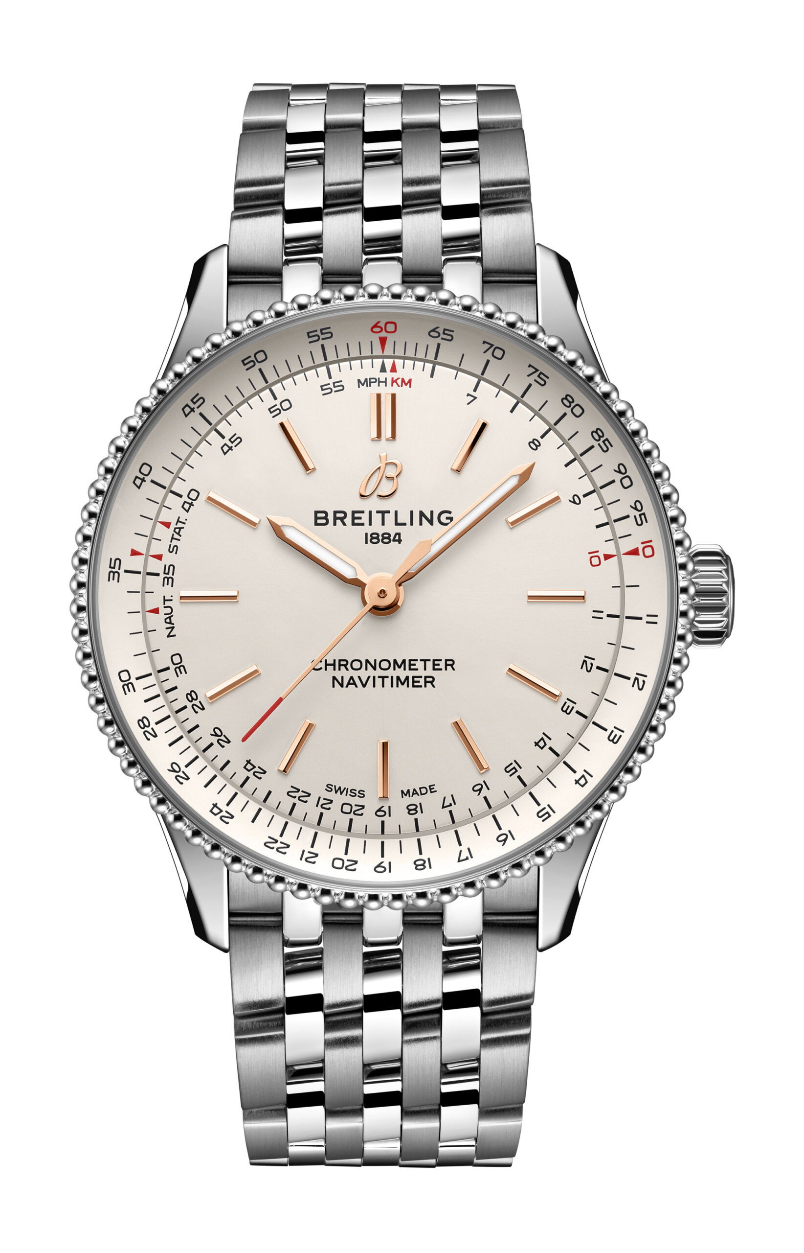 Breitling Navitimer Automatic 36 luxury timepiece - detailed view