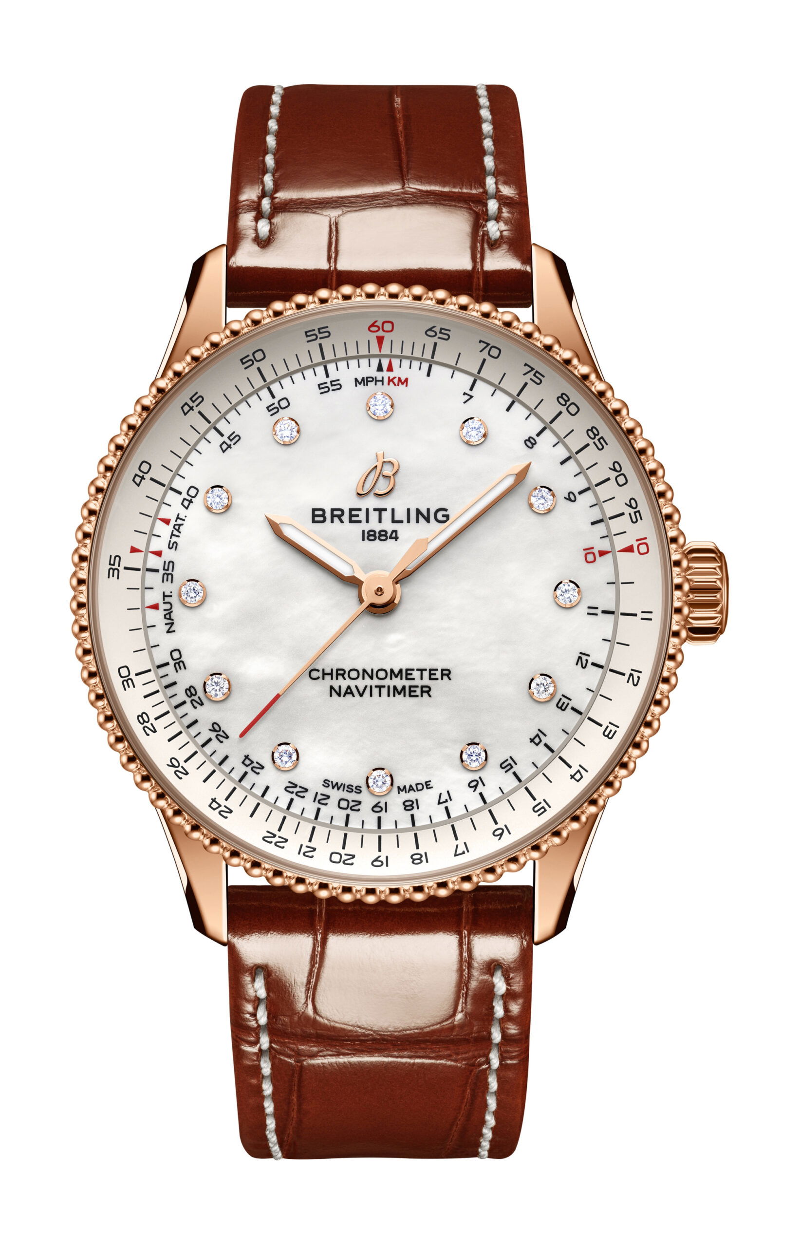 Breitling Navitimer Automatic 36 luxury timepiece - detailed view