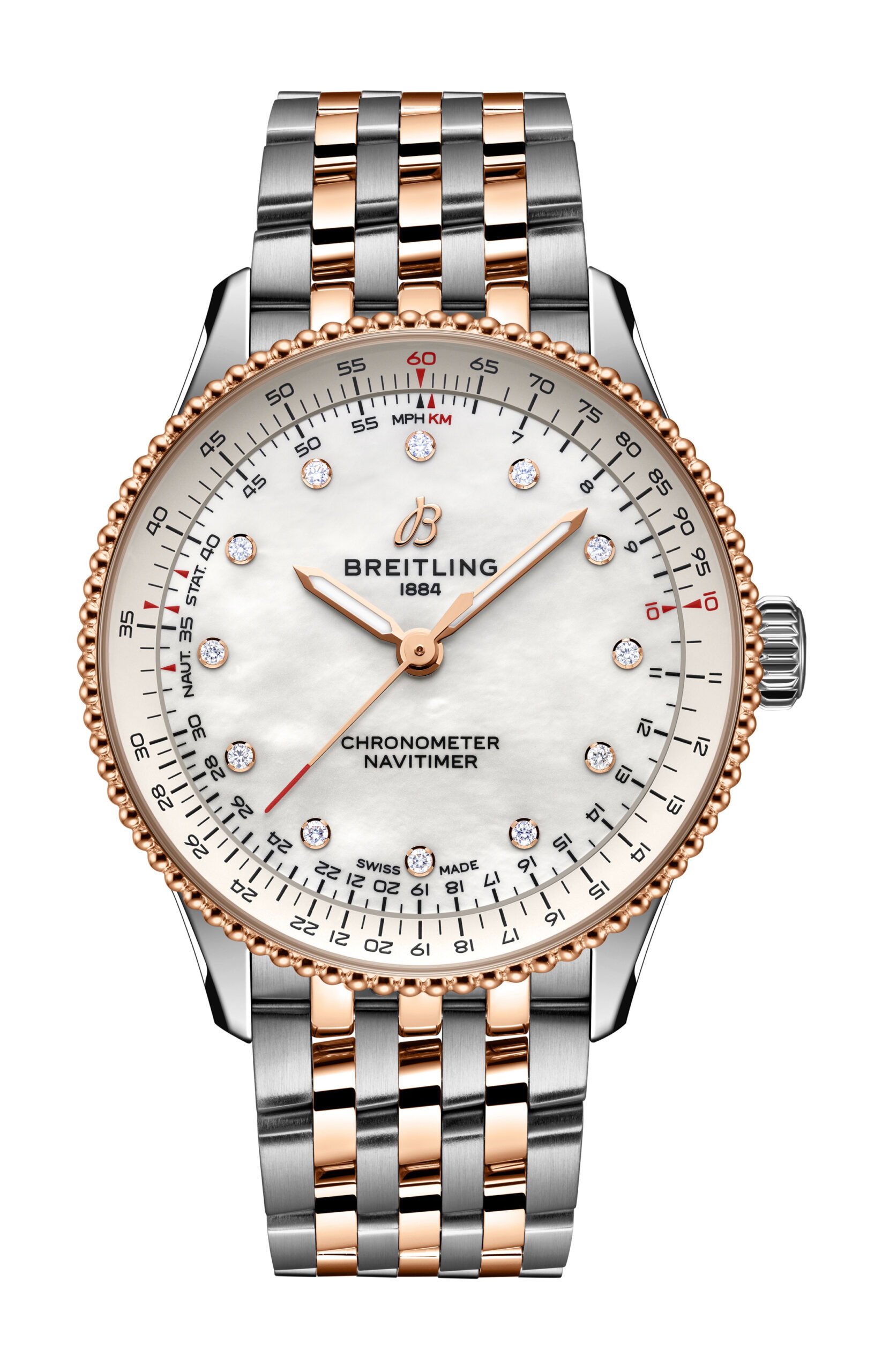 Breitling Navitimer Automatic 36 luxury timepiece - detailed view