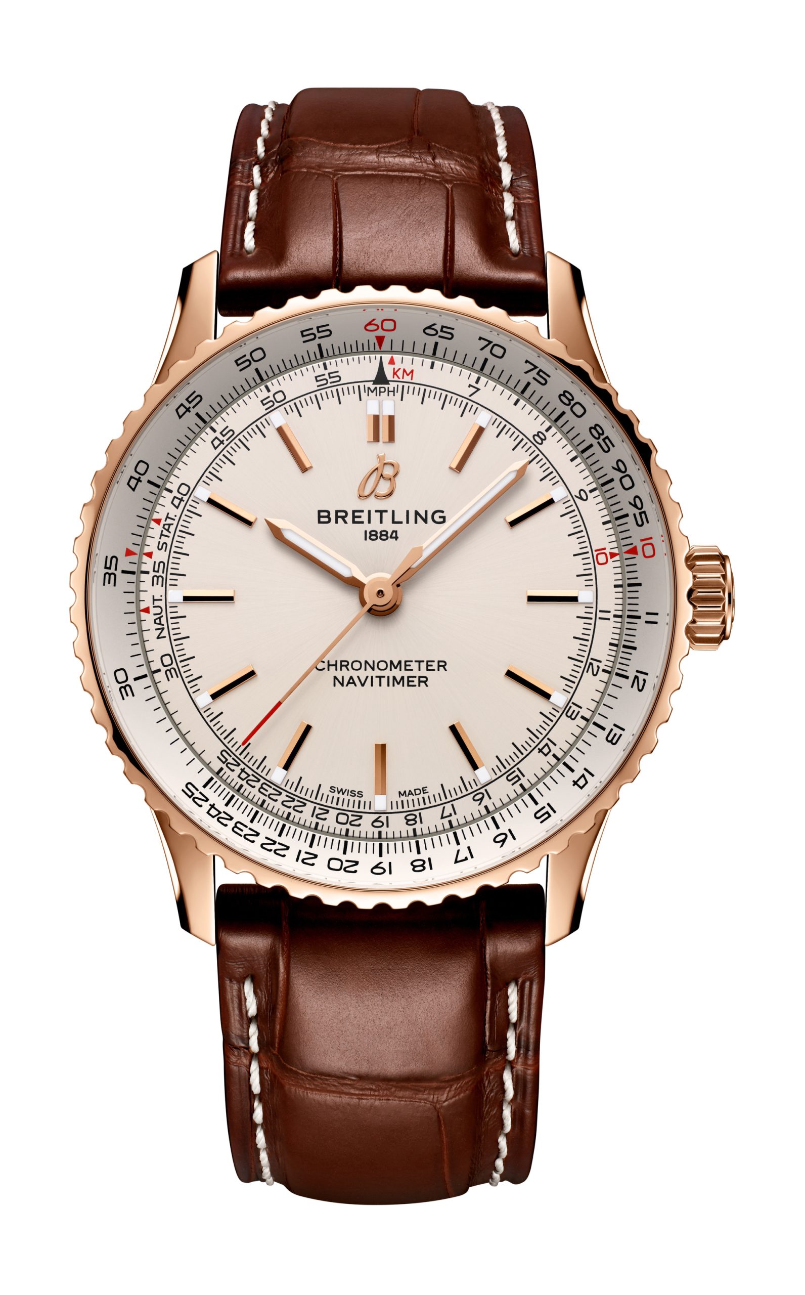 Breitling Navitimer Automatic 41 luxury timepiece - detailed view