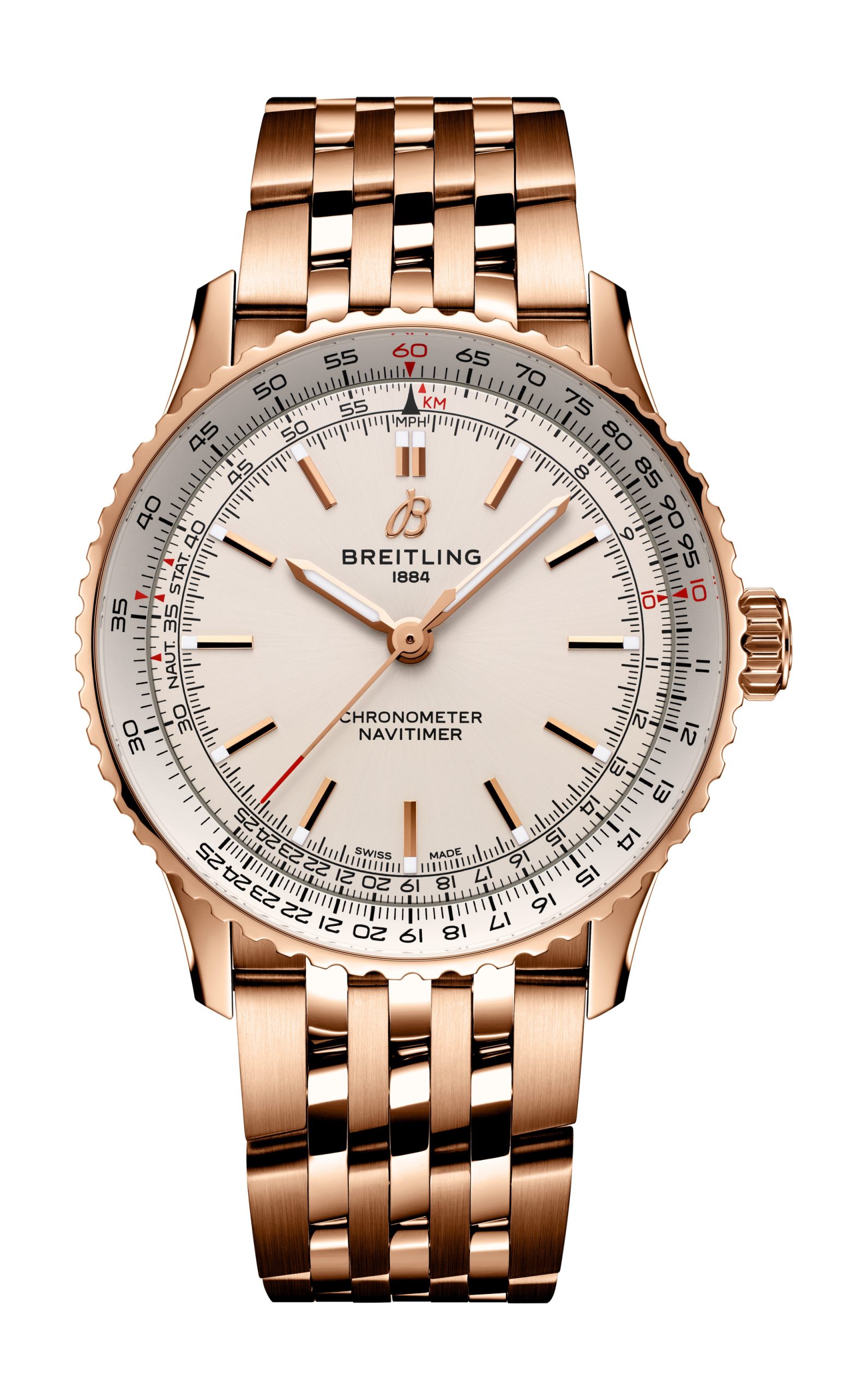 Breitling Navitimer Automatic 41 luxury timepiece - detailed view