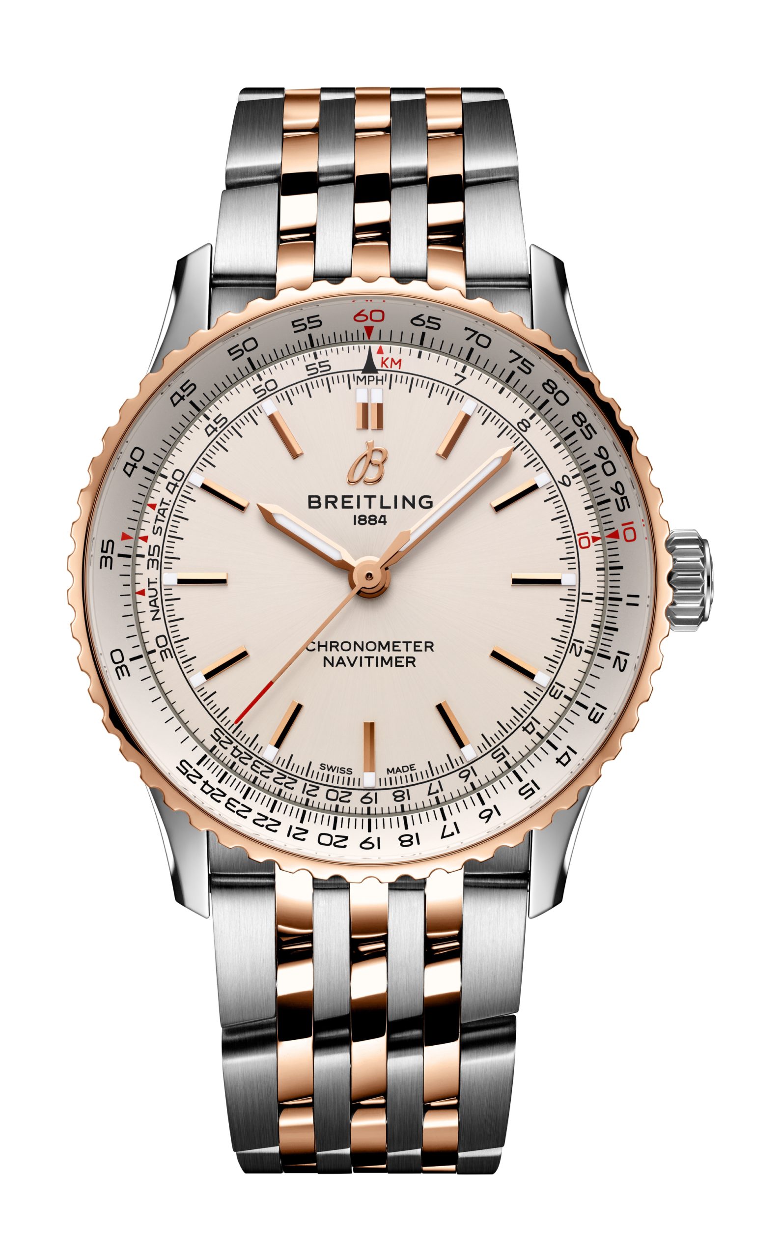 Breitling Navitimer Automatic 41 luxury timepiece - detailed view
