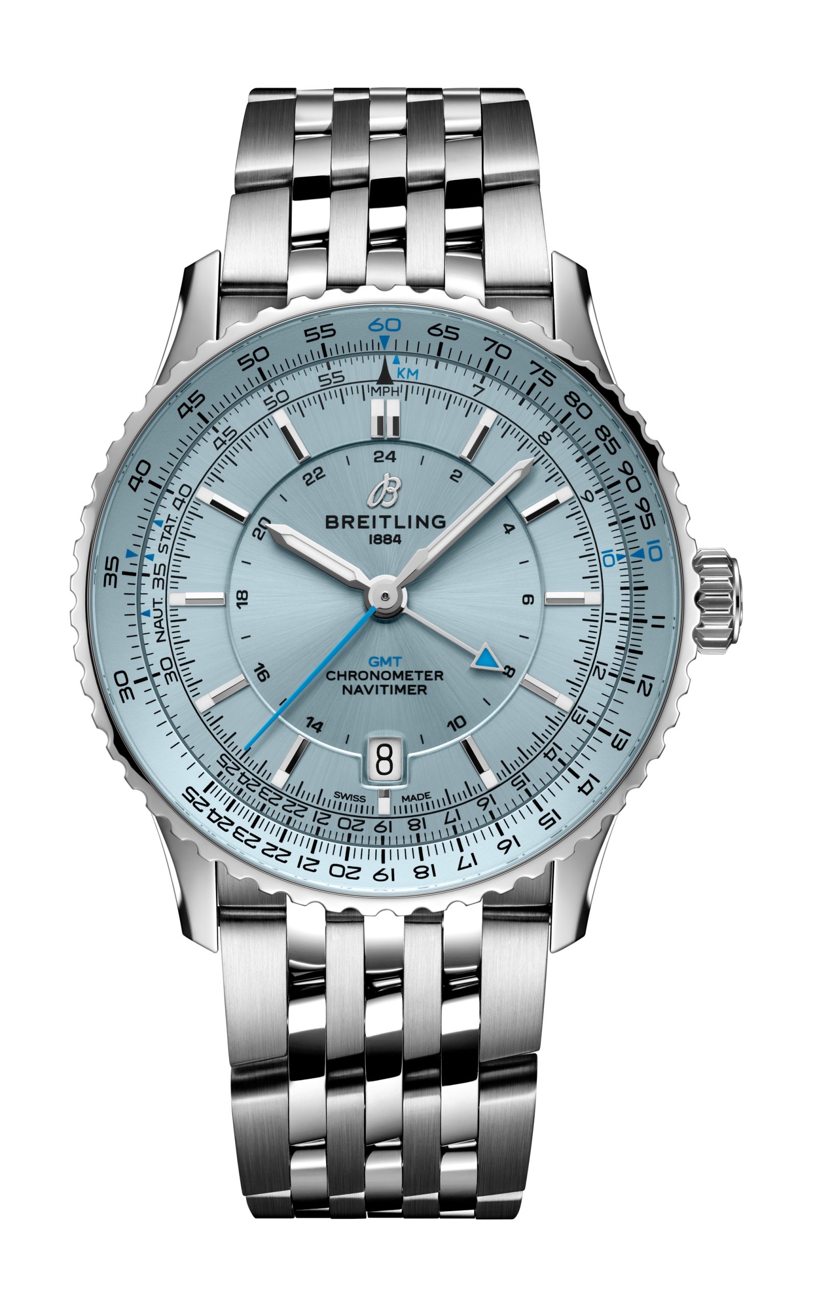 Breitling Navitimer Automatic GMT 41 luxury timepiece - detailed view
