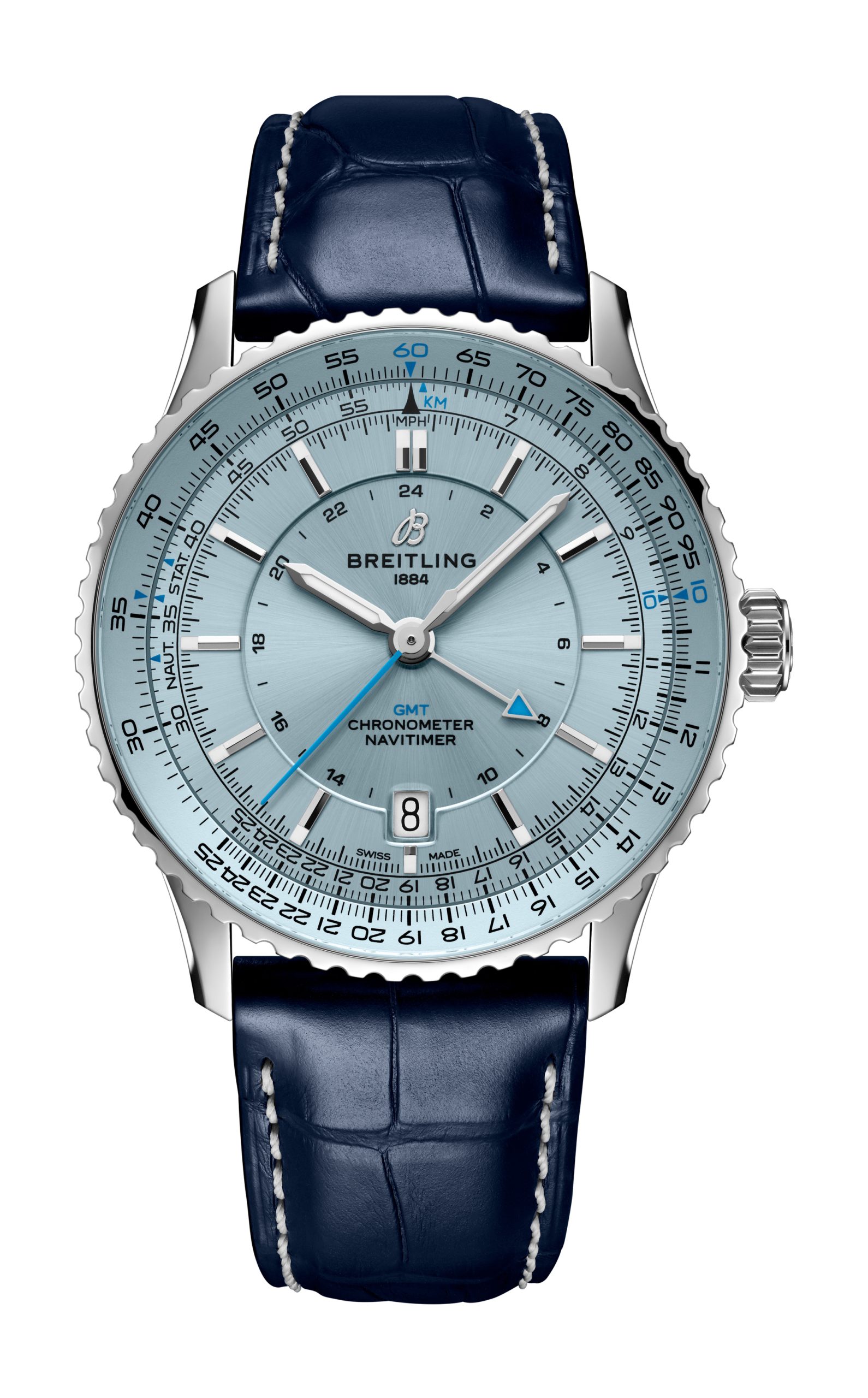 Breitling Navitimer Automatic GMT 41 luxury timepiece - detailed view