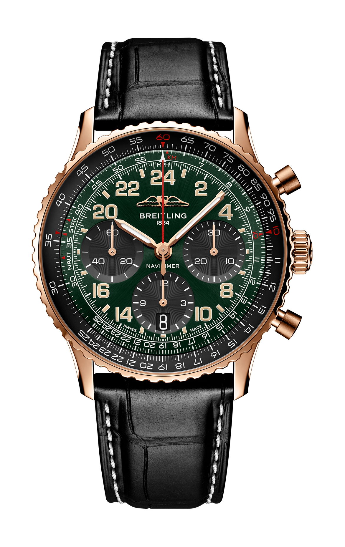 Breitling Navitimer B12 Chronograph 41 Cosmonaute Limited Edition luxury timepiece - detailed view
