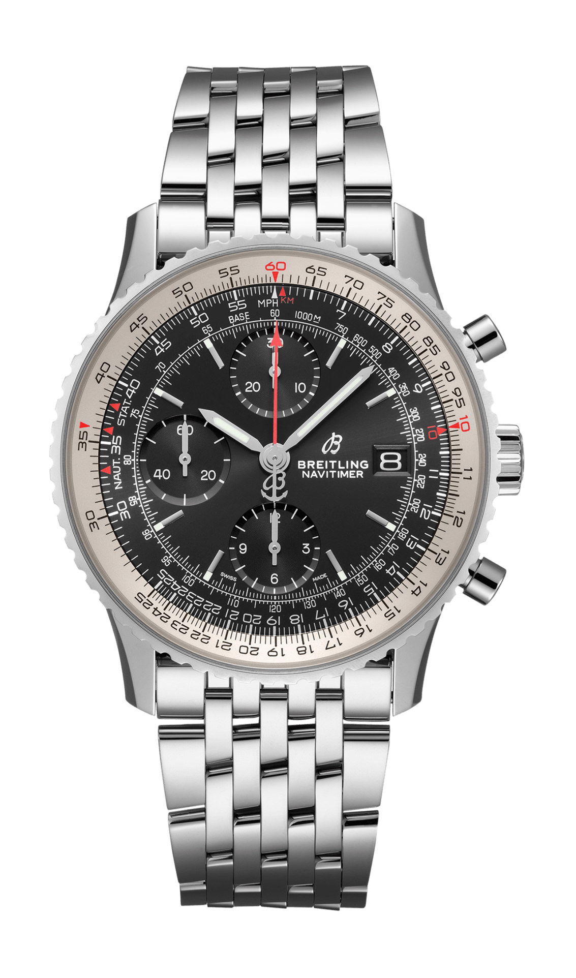 Breitling Navitimer Chronograph 41 luxury timepiece - detailed view