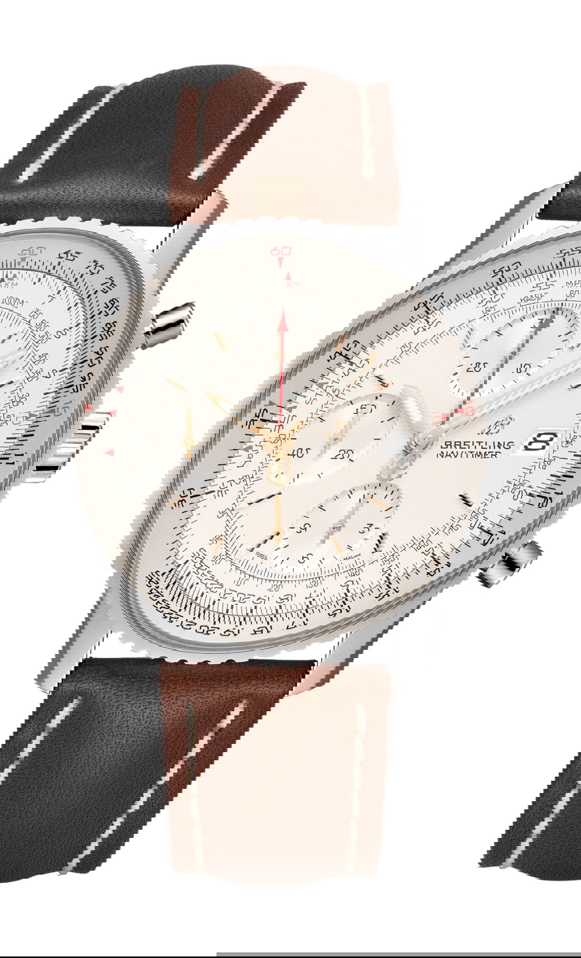 Breitling Navitimer Chronograph 41 luxury timepiece - detailed view