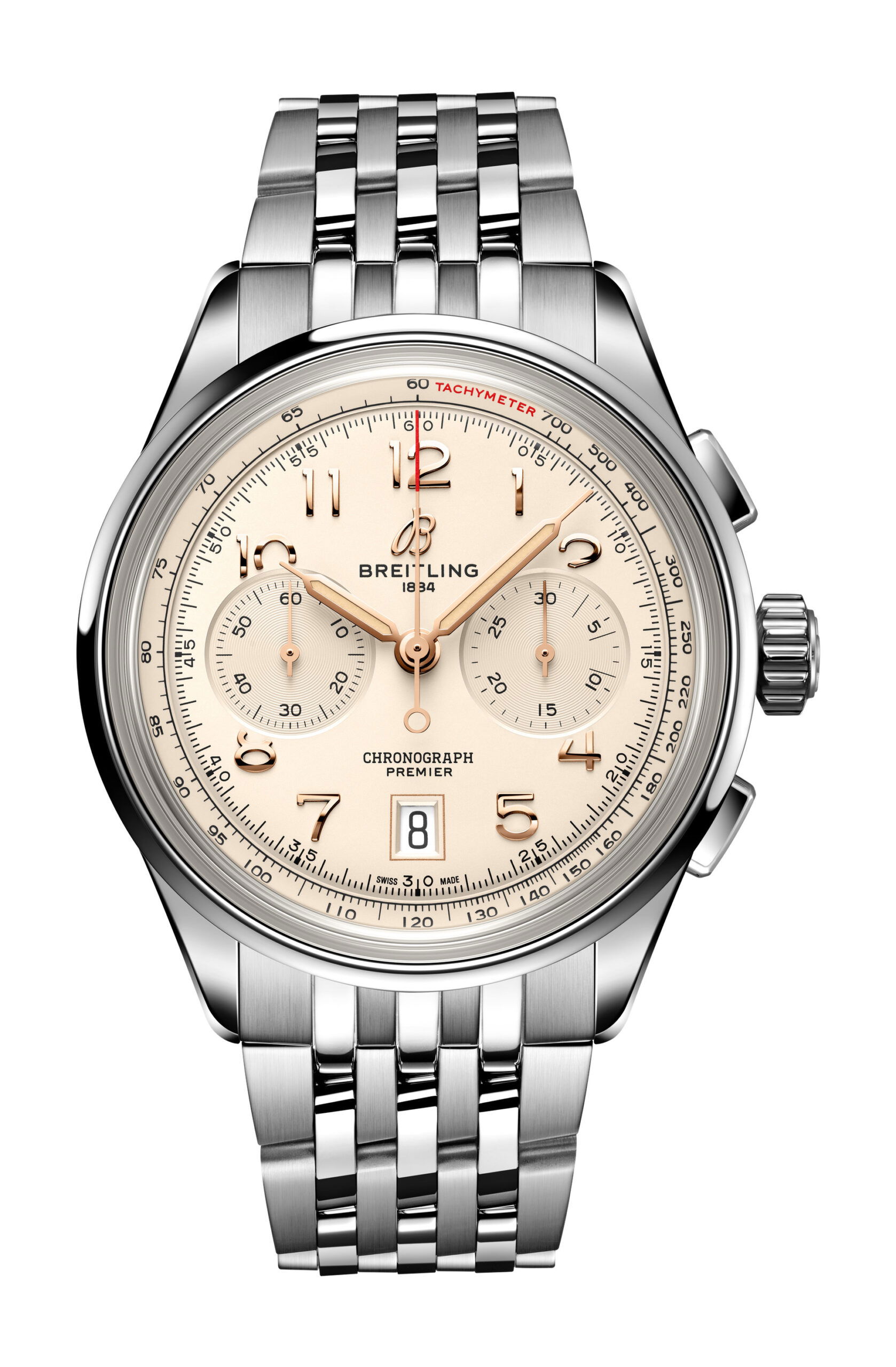Breitling Premier B01 Chronograph 42 luxury timepiece - detailed view