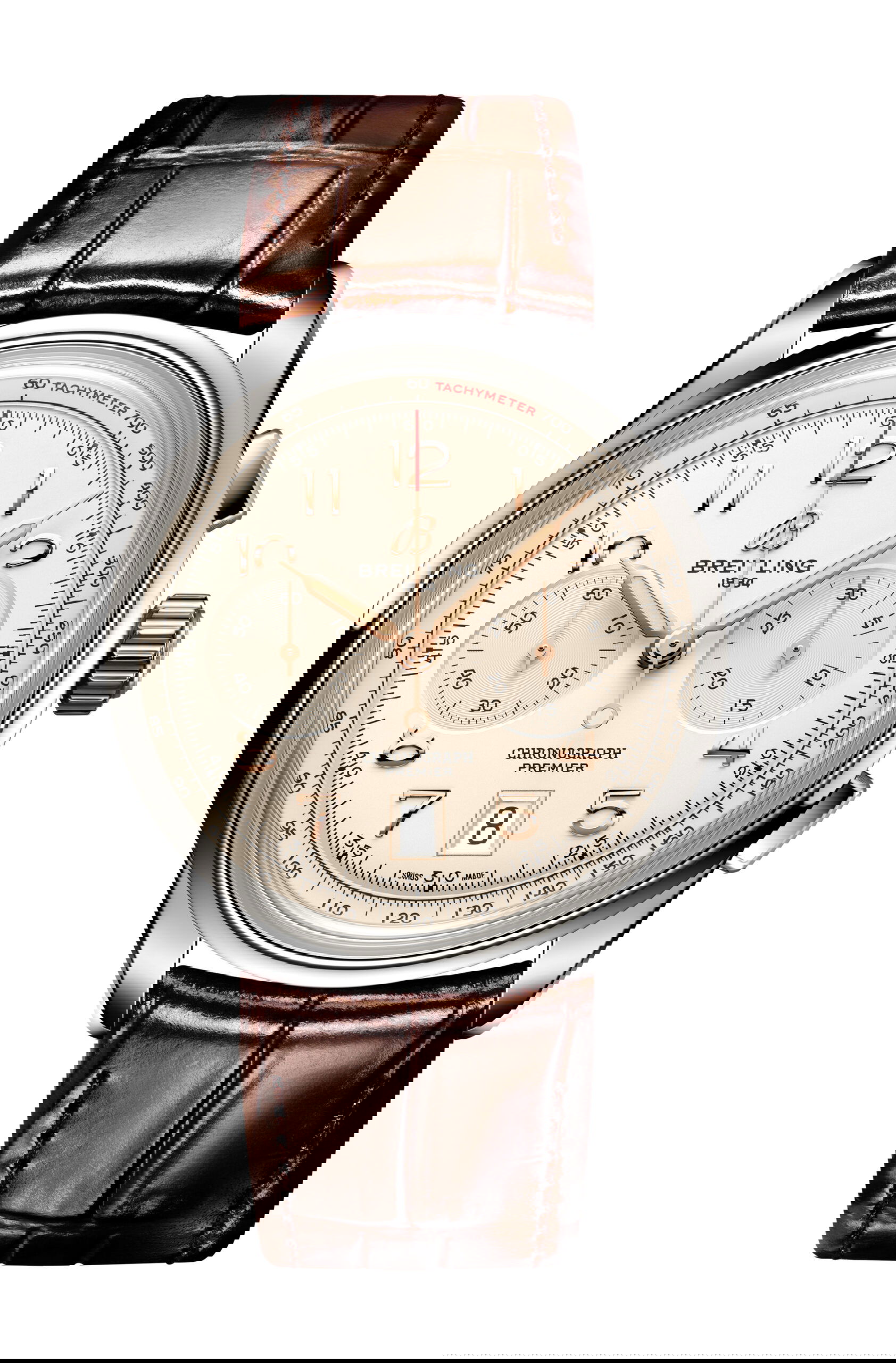 Breitling Premier B01 Chronograph 42 luxury timepiece - detailed view
