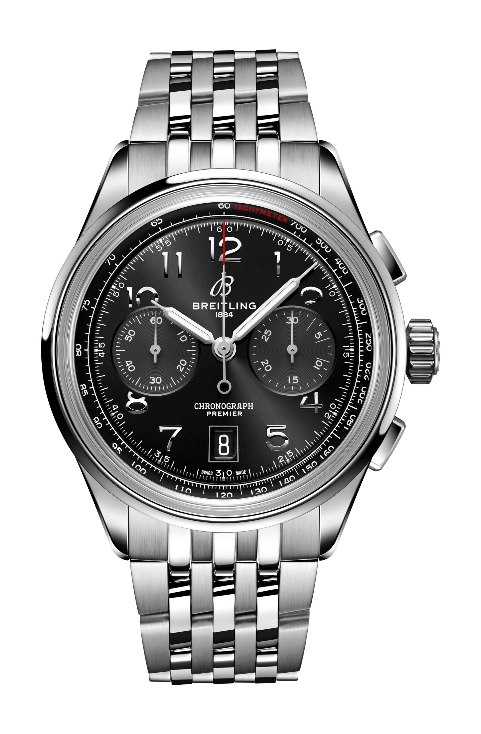 Breitling Premier B01 Chronograph 42 luxury timepiece - detailed view