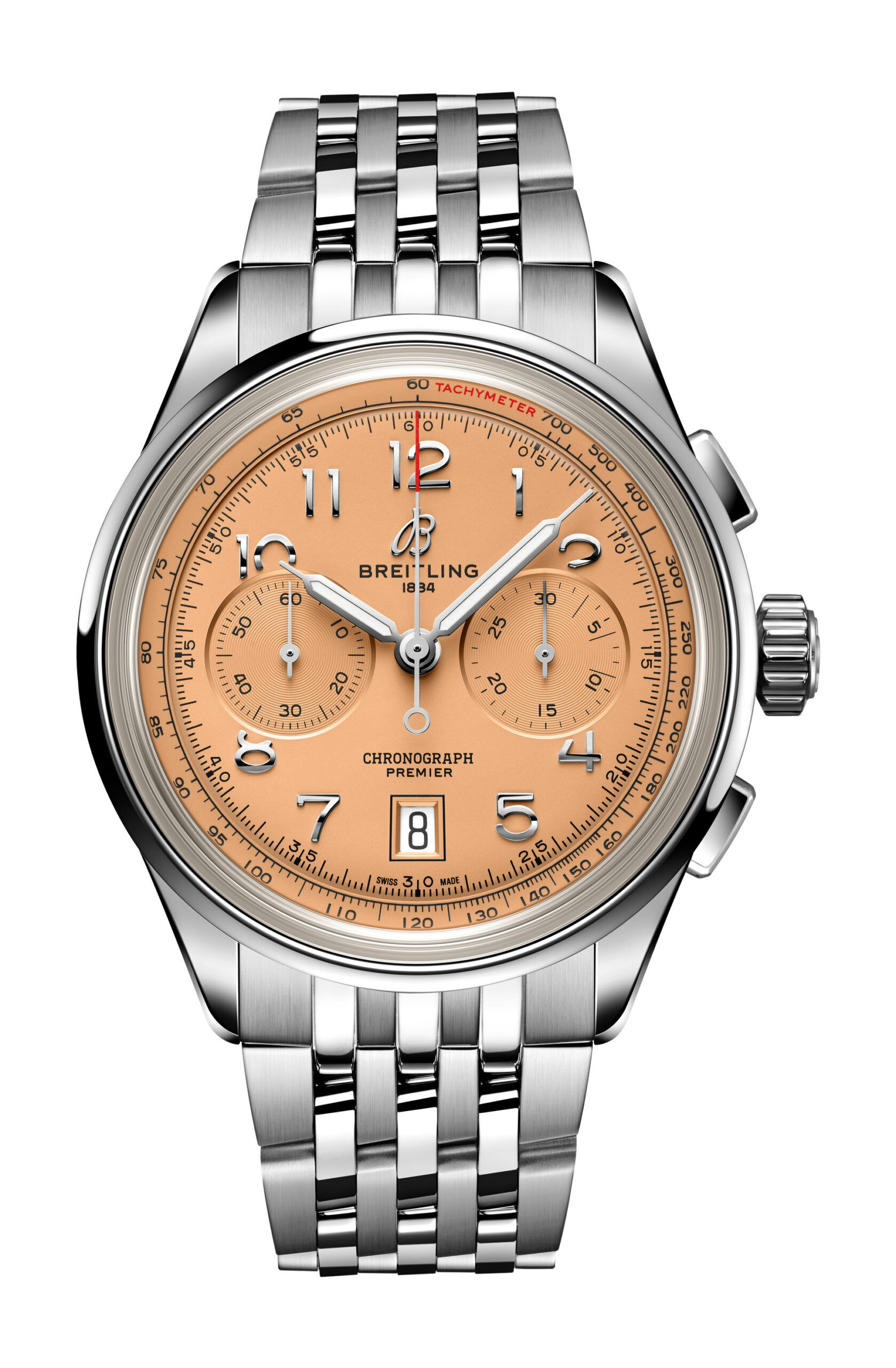 Breitling Premier B01 Chronograph 42 luxury timepiece - detailed view
