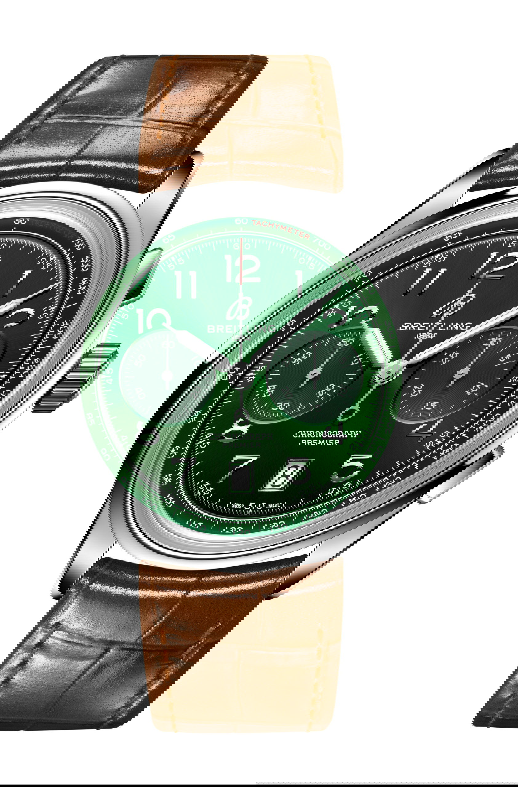 Breitling Premier B01 Chronograph 42 luxury timepiece - detailed view
