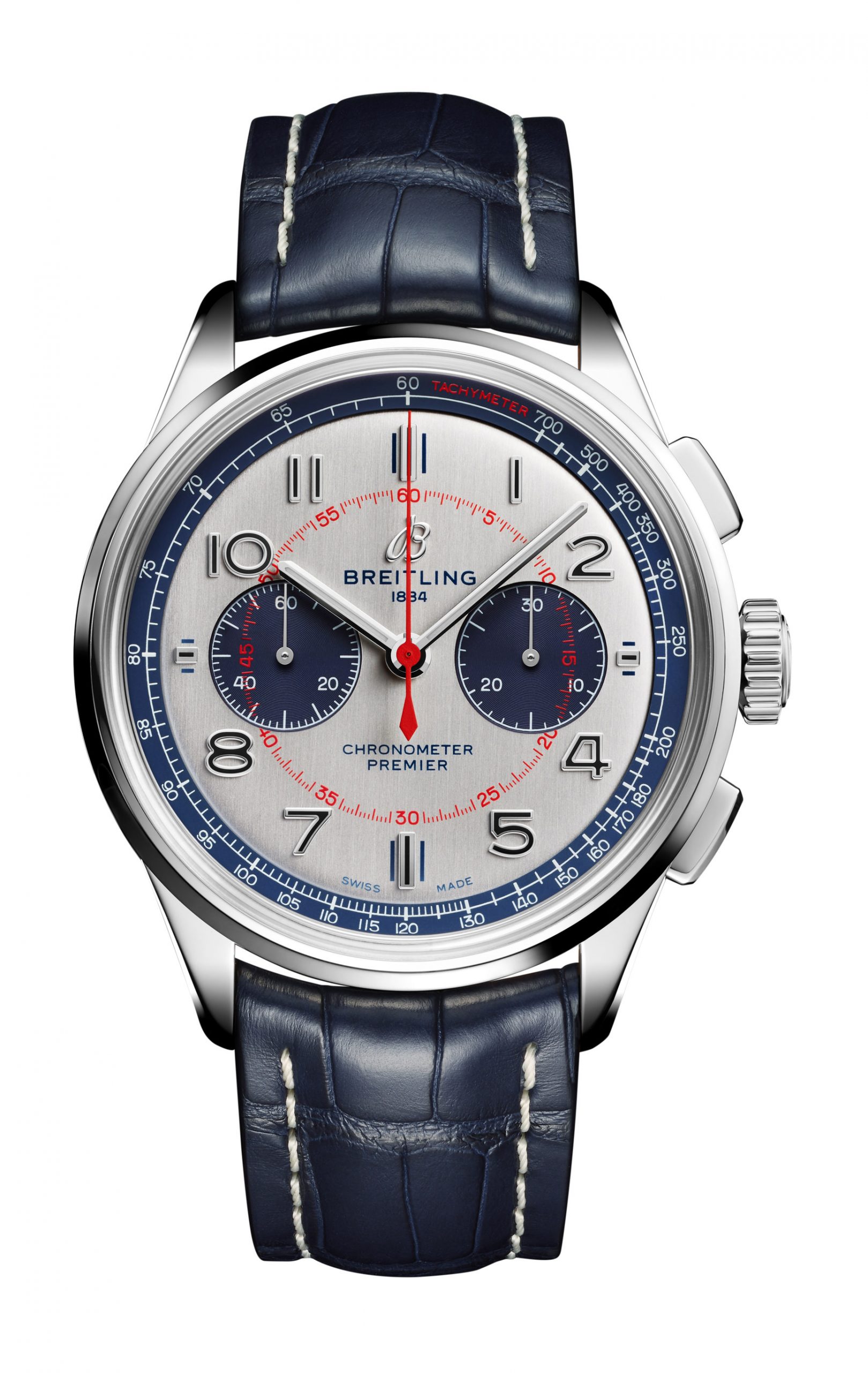 Breitling Premier B01 Chronograph 42 Bentley Mulliner Limited Edition luxury timepiece - detailed view