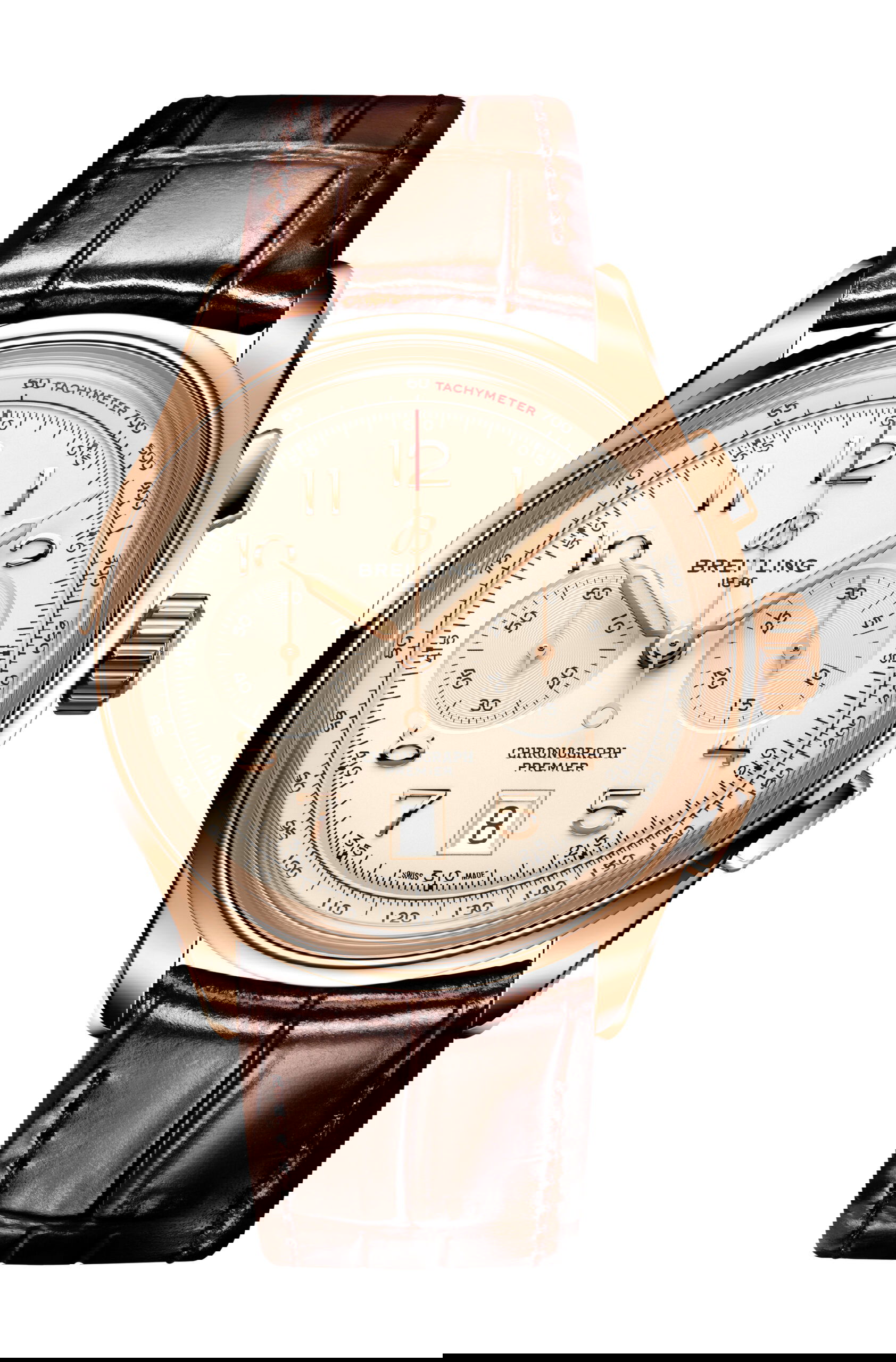 Breitling Premier B01 Chronograph 42 luxury timepiece - detailed view