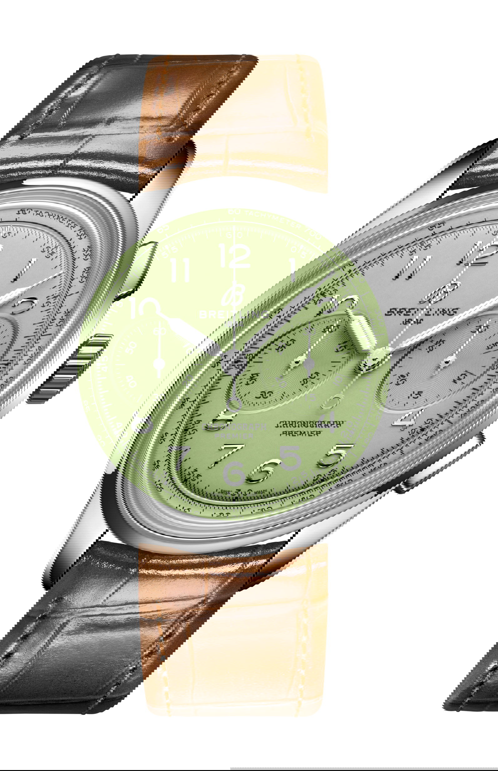 Breitling Premier B09 Chronograph 40 luxury timepiece - detailed view