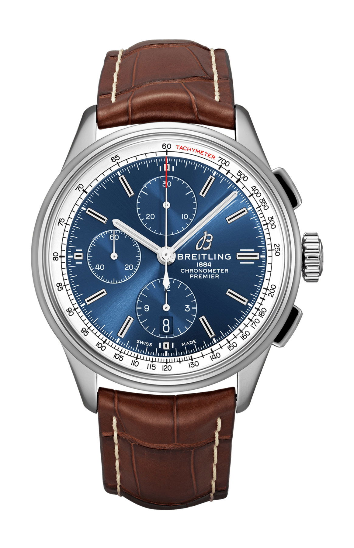 Breitling Premier Chronograph 42 luxury timepiece - detailed view