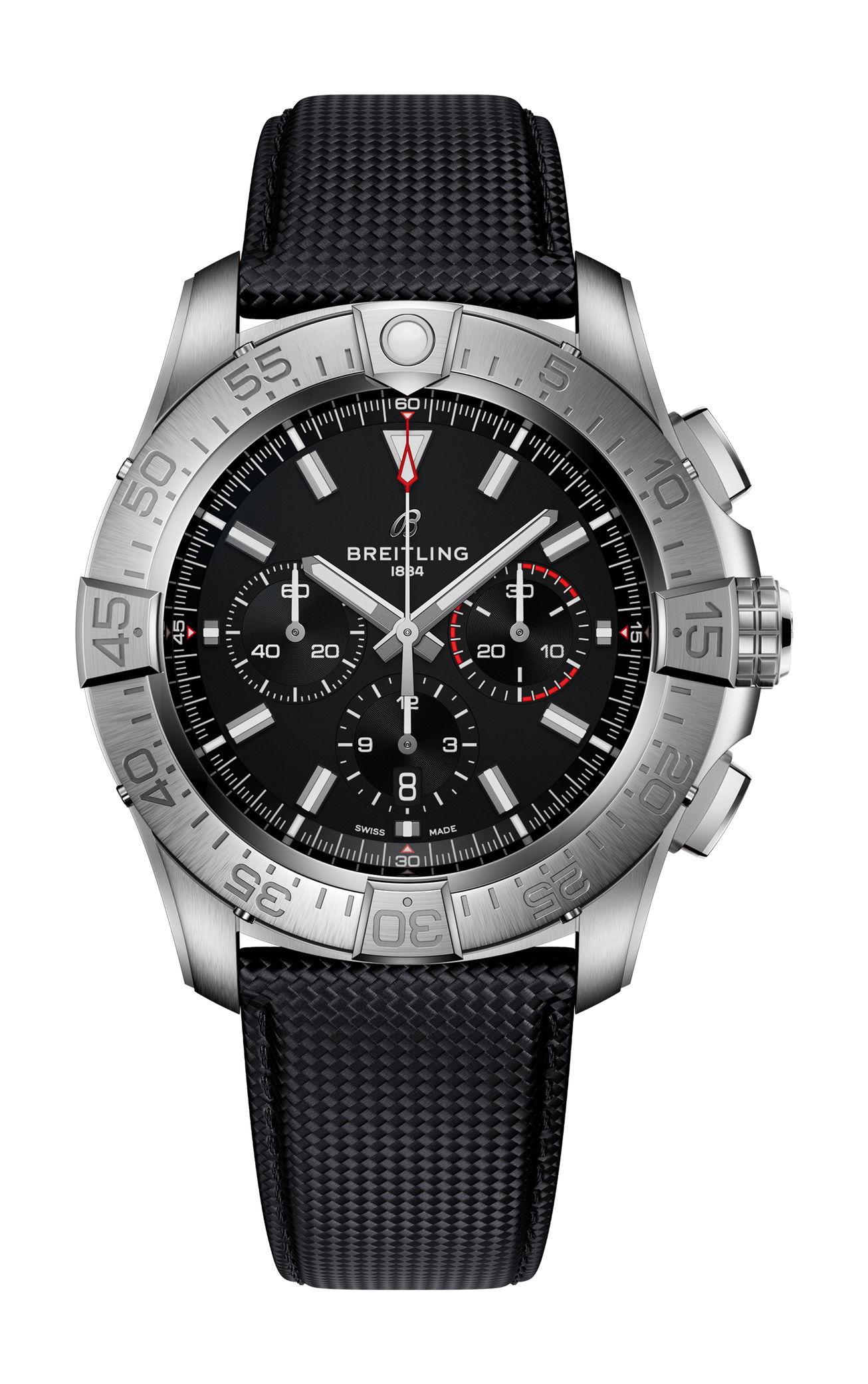 Breitling Super Avenger B01 Chronograph 46 luxury timepiece - detailed view