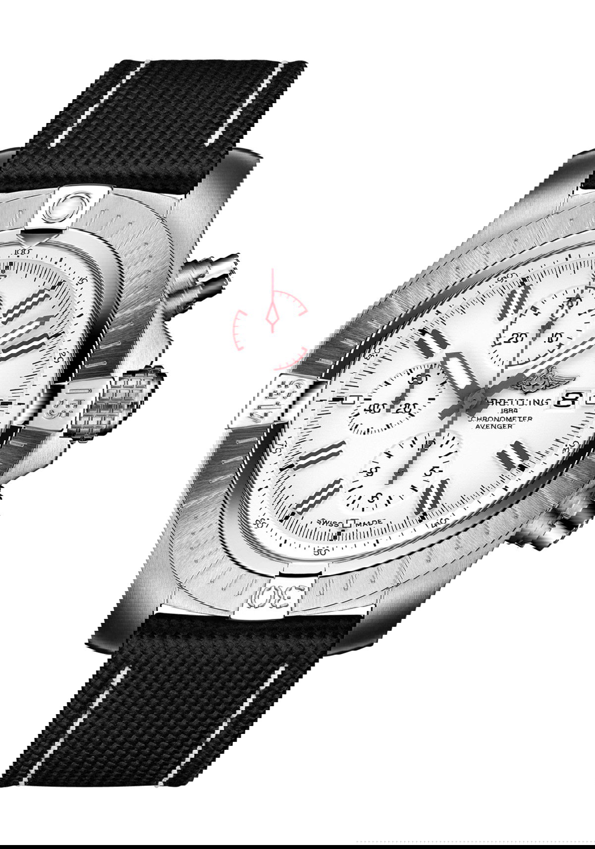 Breitling Super Avenger Chronograph 48 luxury timepiece - detailed view