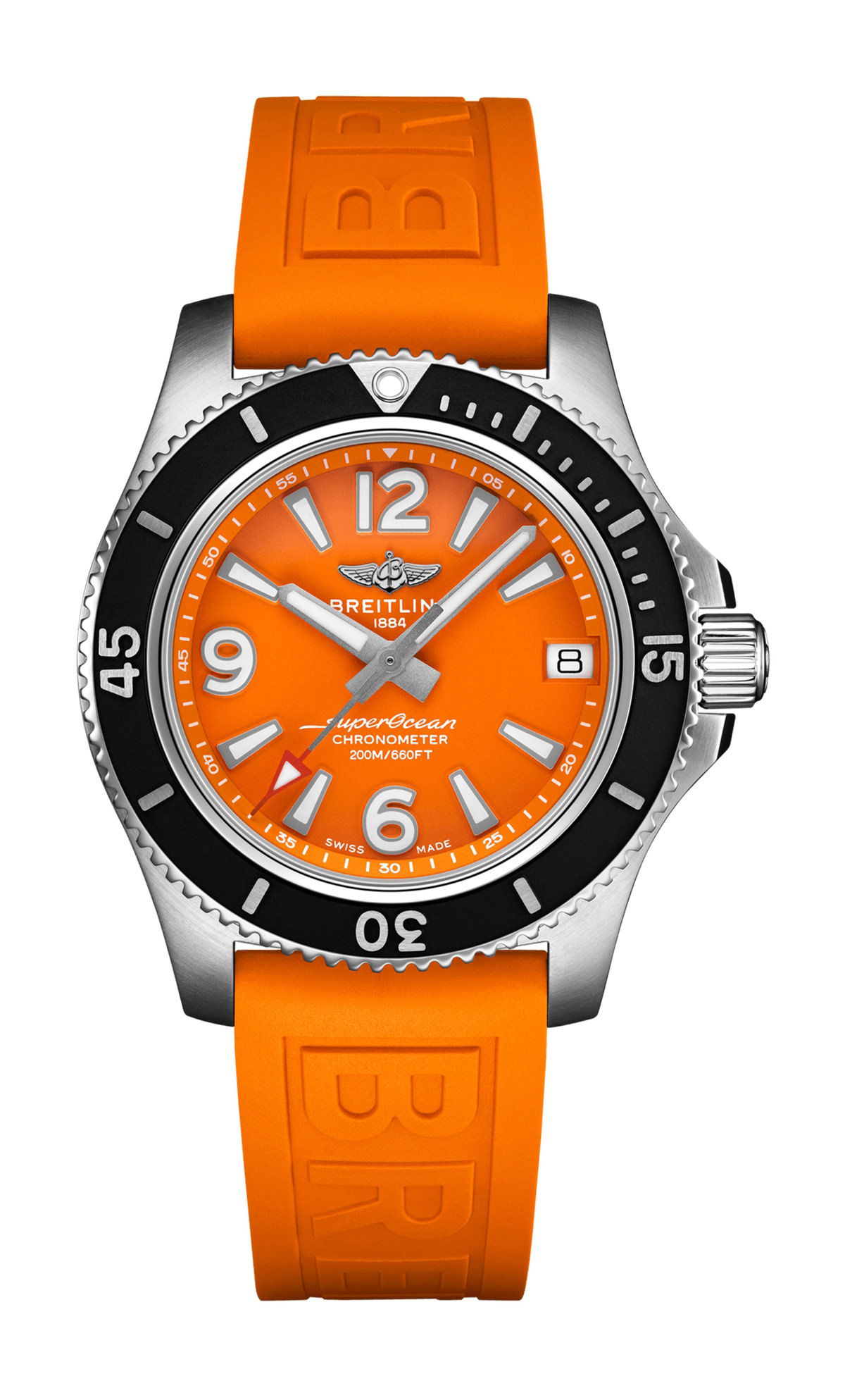 Breitling Superocean Automatic 36 luxury timepiece - detailed view