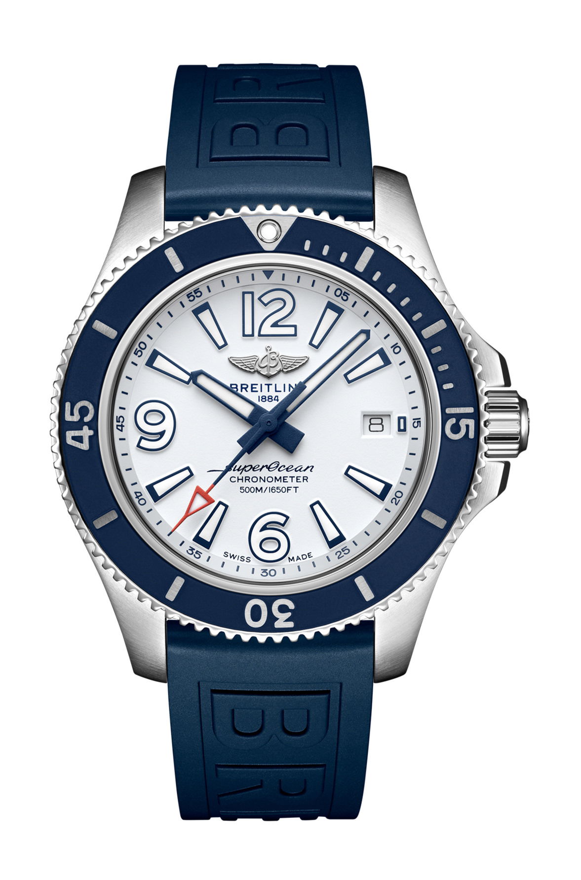 Breitling Superocean Automatic 42 luxury timepiece - detailed view