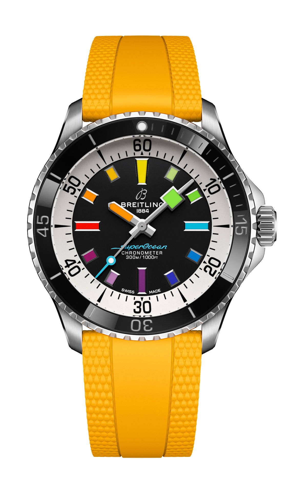 Breitling Superocean Automatic 42 luxury timepiece - detailed view