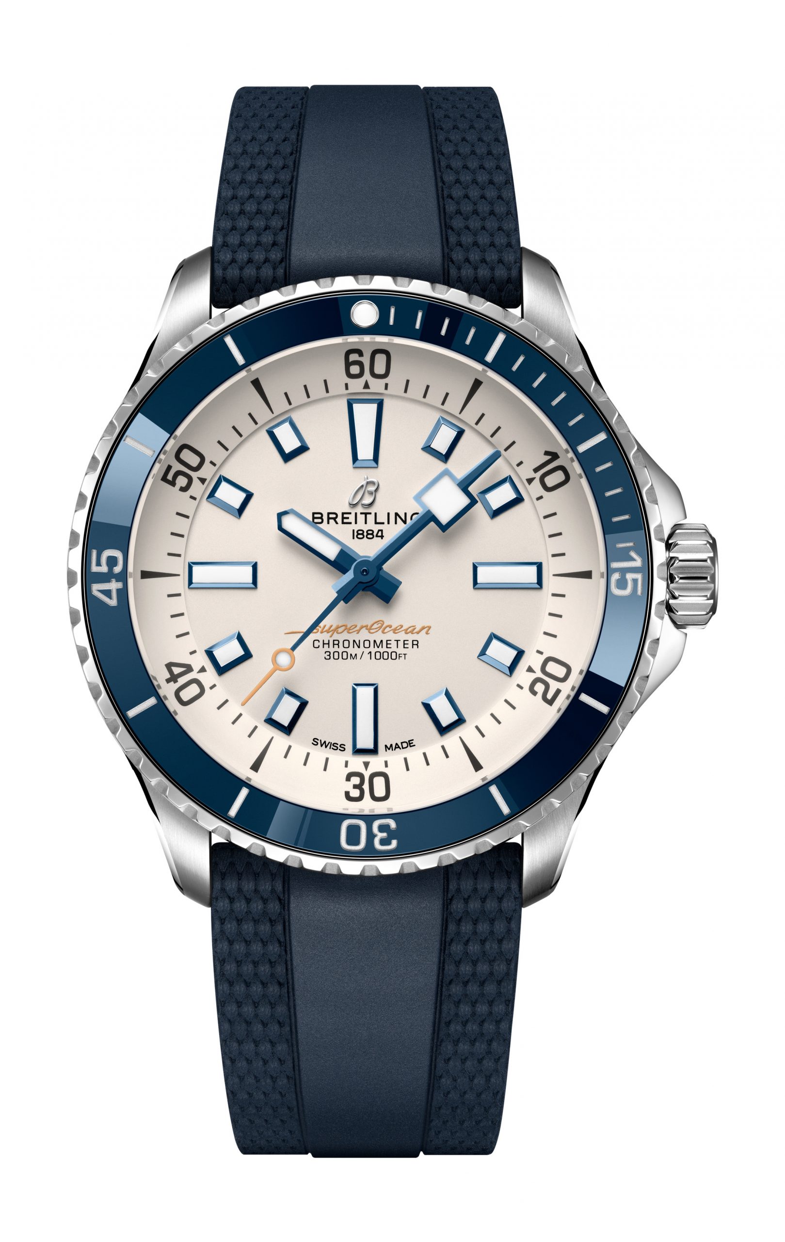 Breitling Superocean Automatic 42 luxury timepiece - detailed view