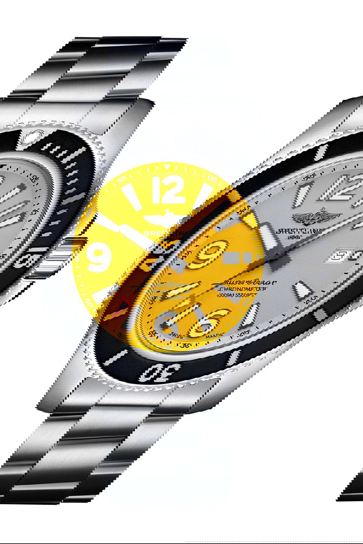 Breitling Superocean Automatic 44 luxury timepiece - detailed view