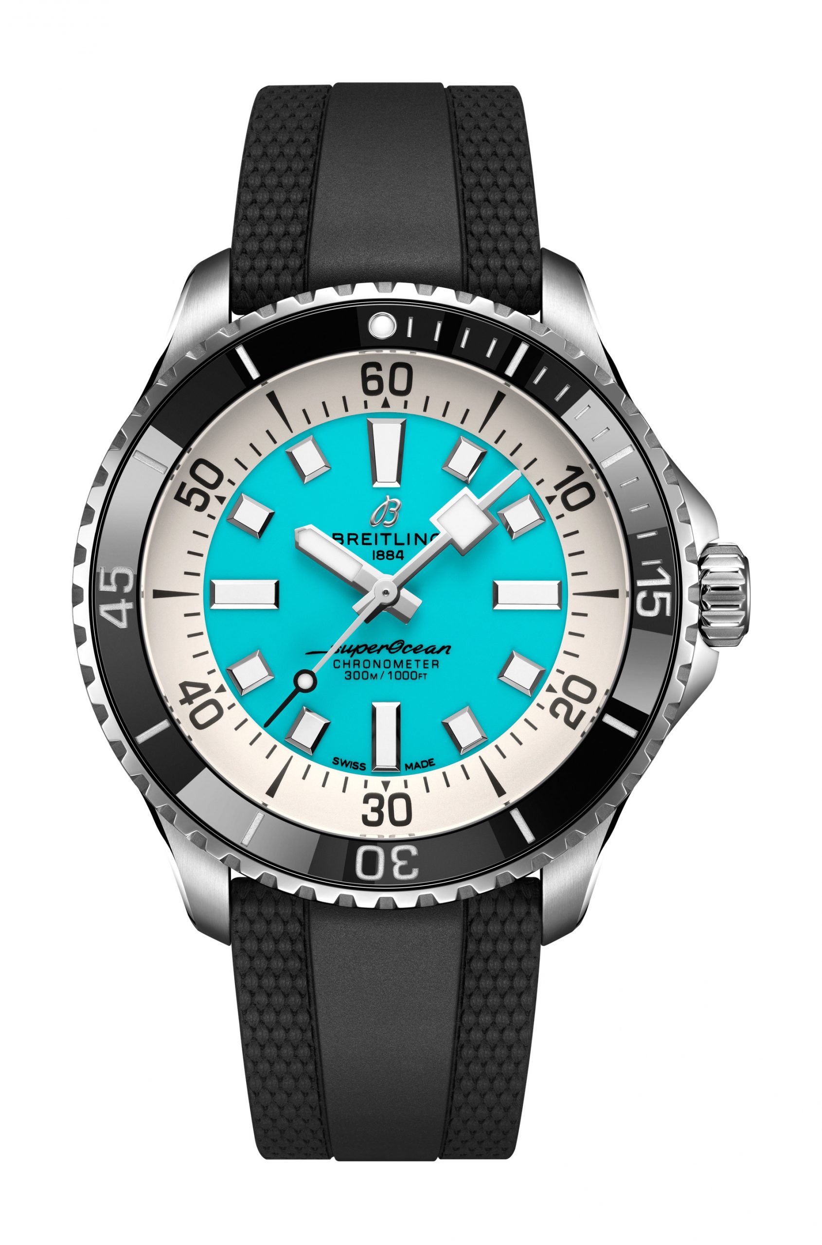 Breitling Superocean Automatic 44 luxury timepiece - detailed view