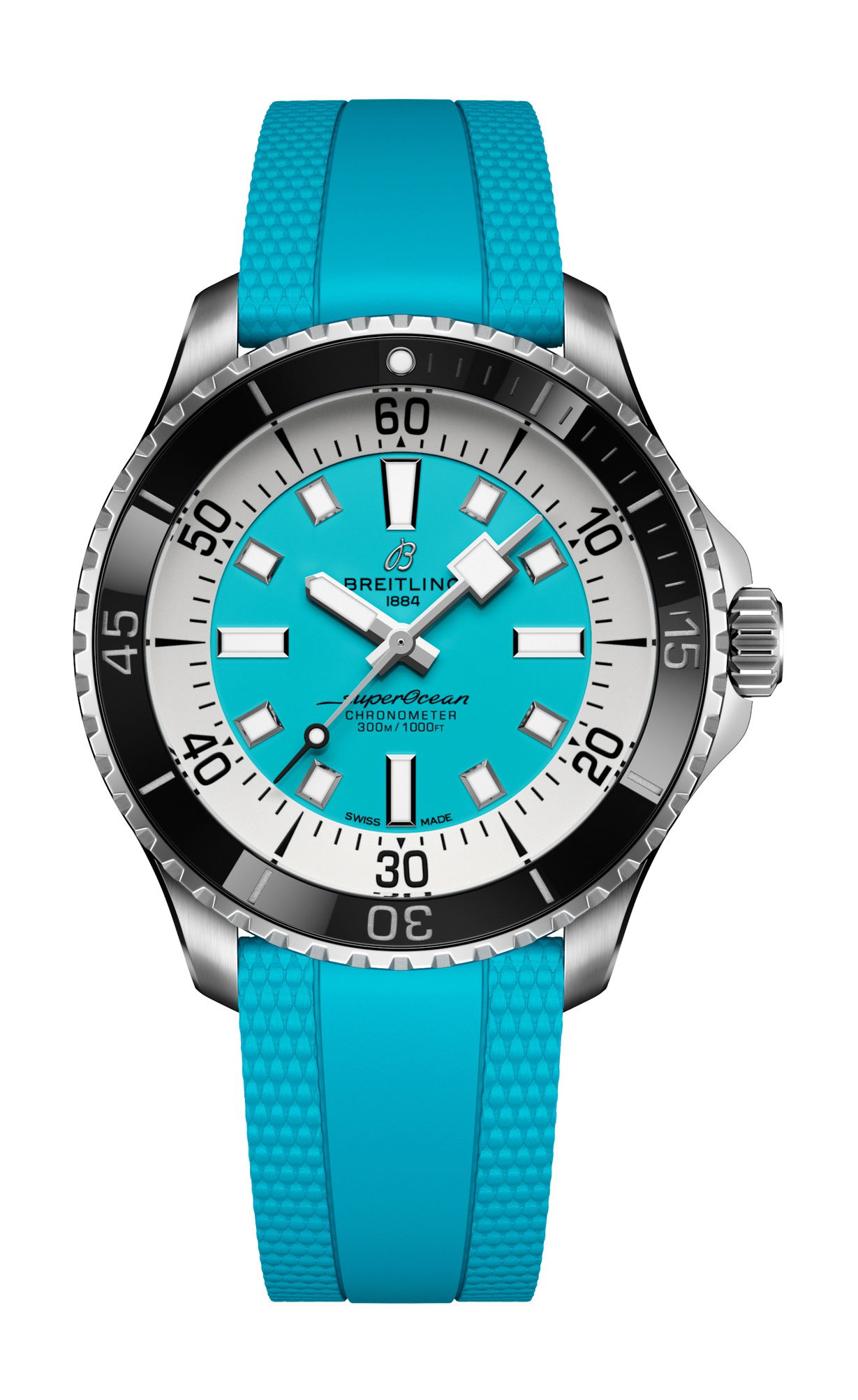 Breitling Superocean Automatic 44 luxury timepiece - detailed view