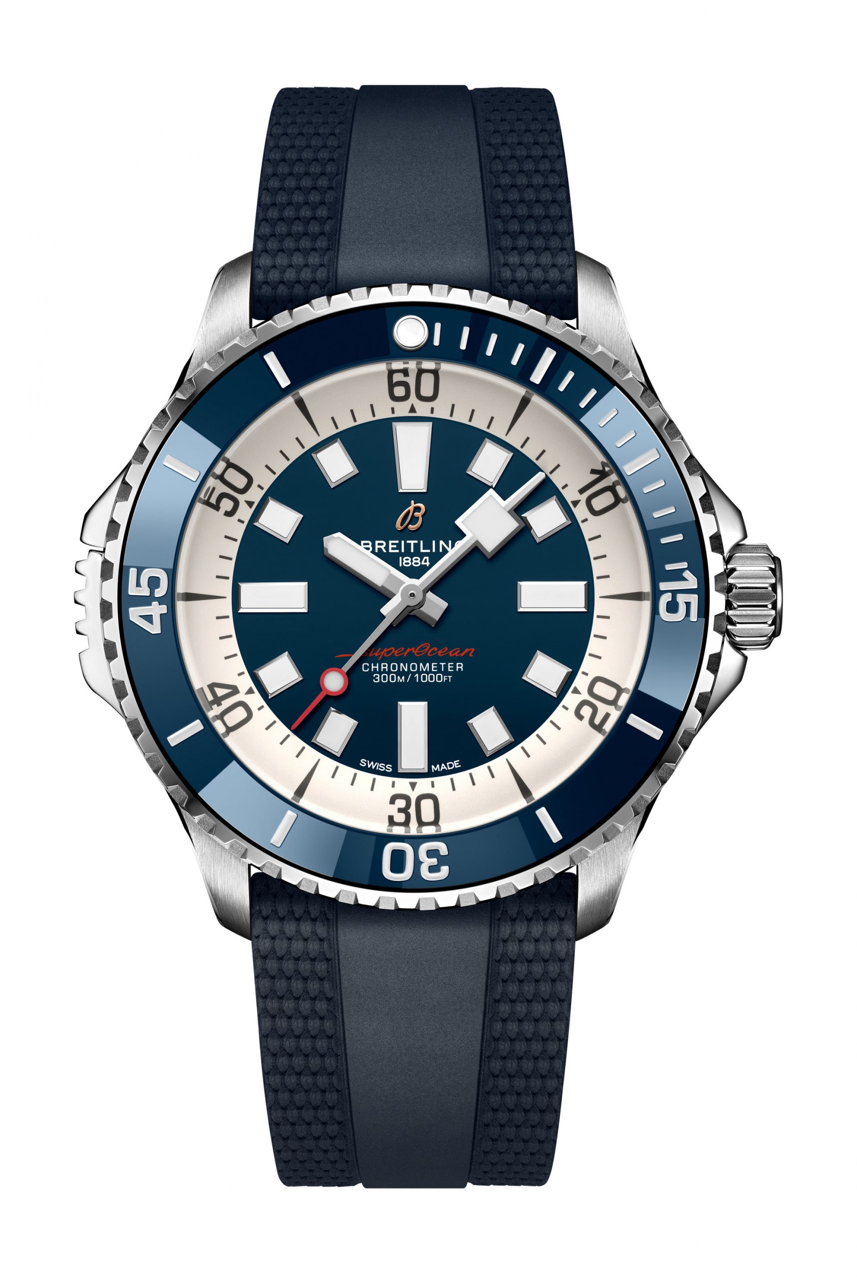 Breitling Superocean Automatic 46 luxury timepiece - detailed view