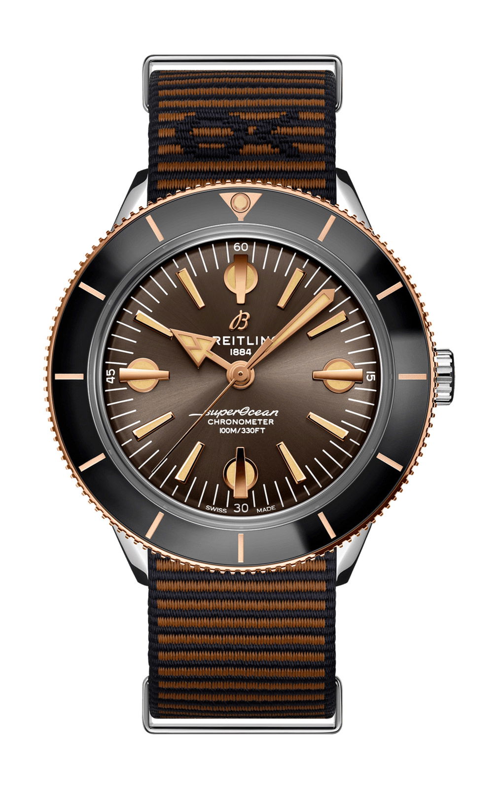 Breitling Superocean Heritage ’57 Outerknown Limited Edition luxury timepiece - detailed view