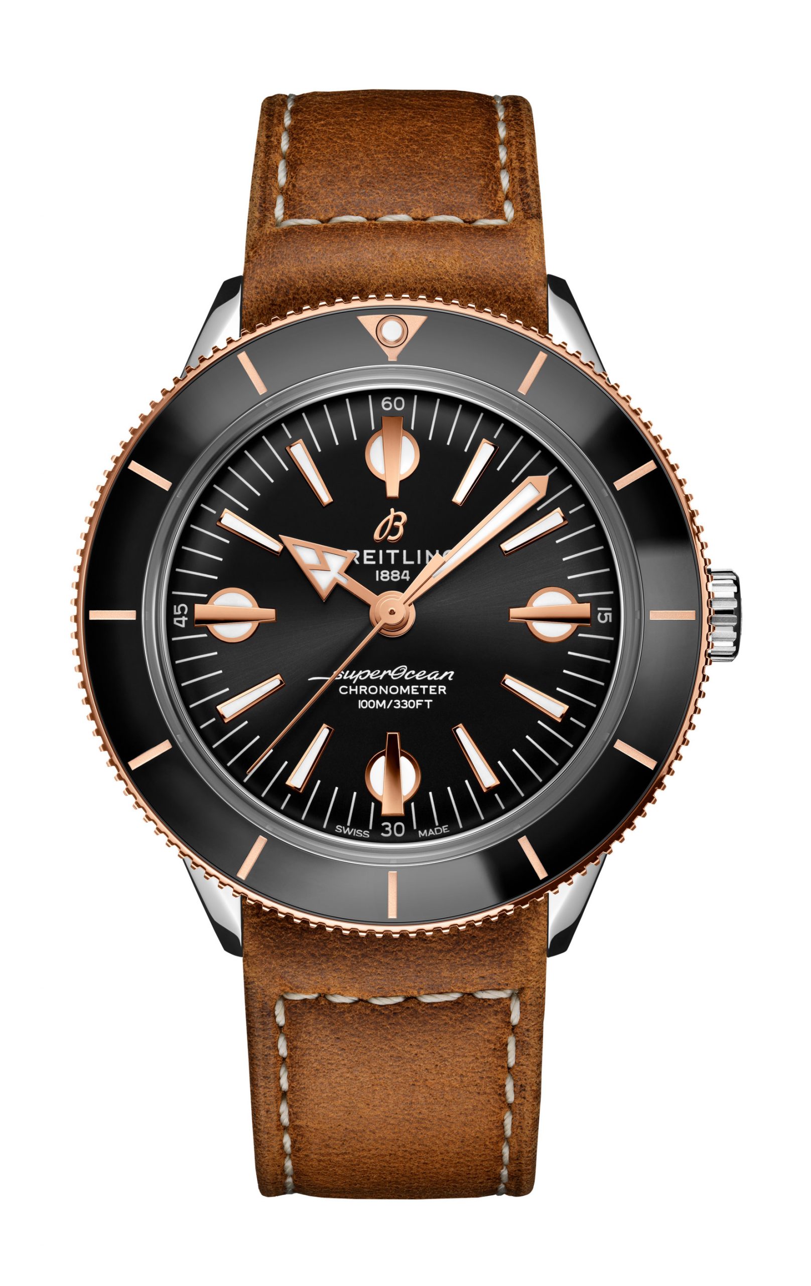 Breitling Superocean Heritage ’57 luxury timepiece - detailed view